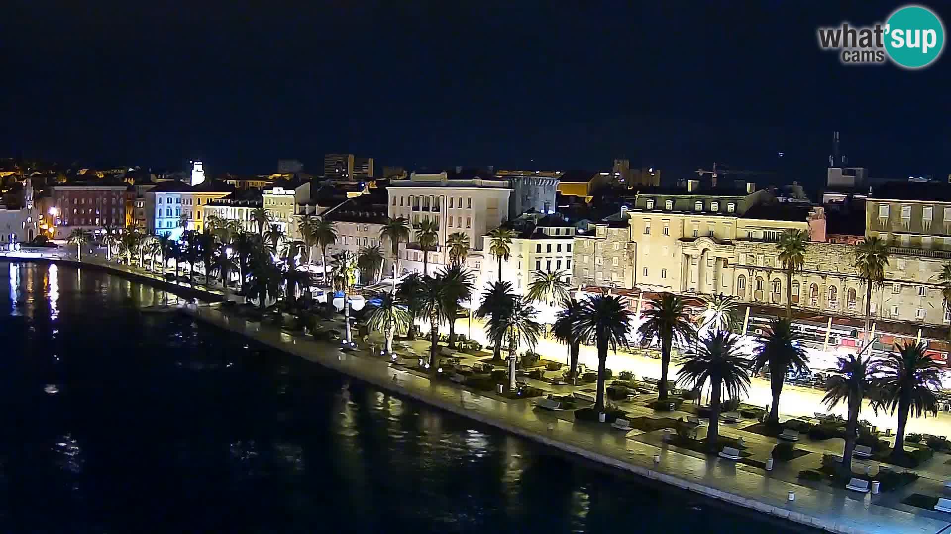 Split Riva Live webcam panorama