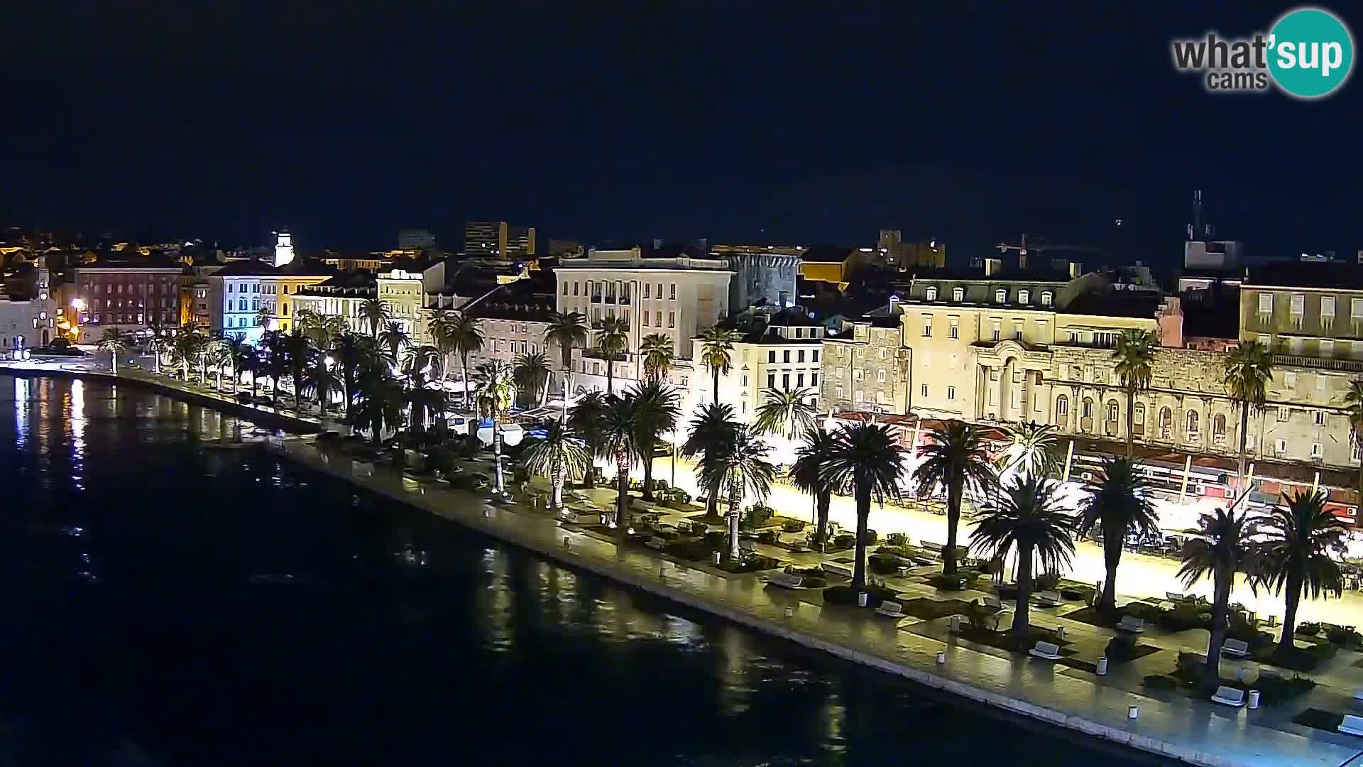 Webcam live Spalato riva e porto