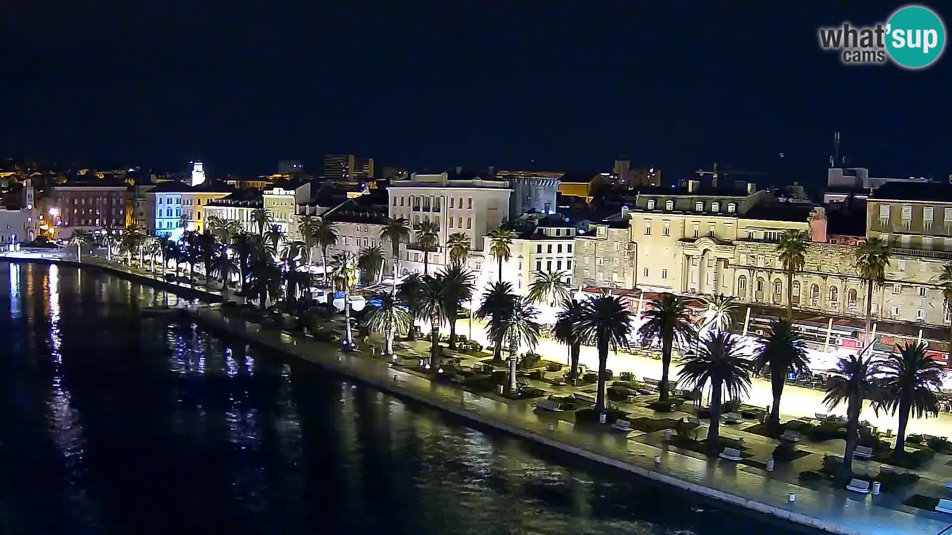 Webcam live Spalato riva e porto