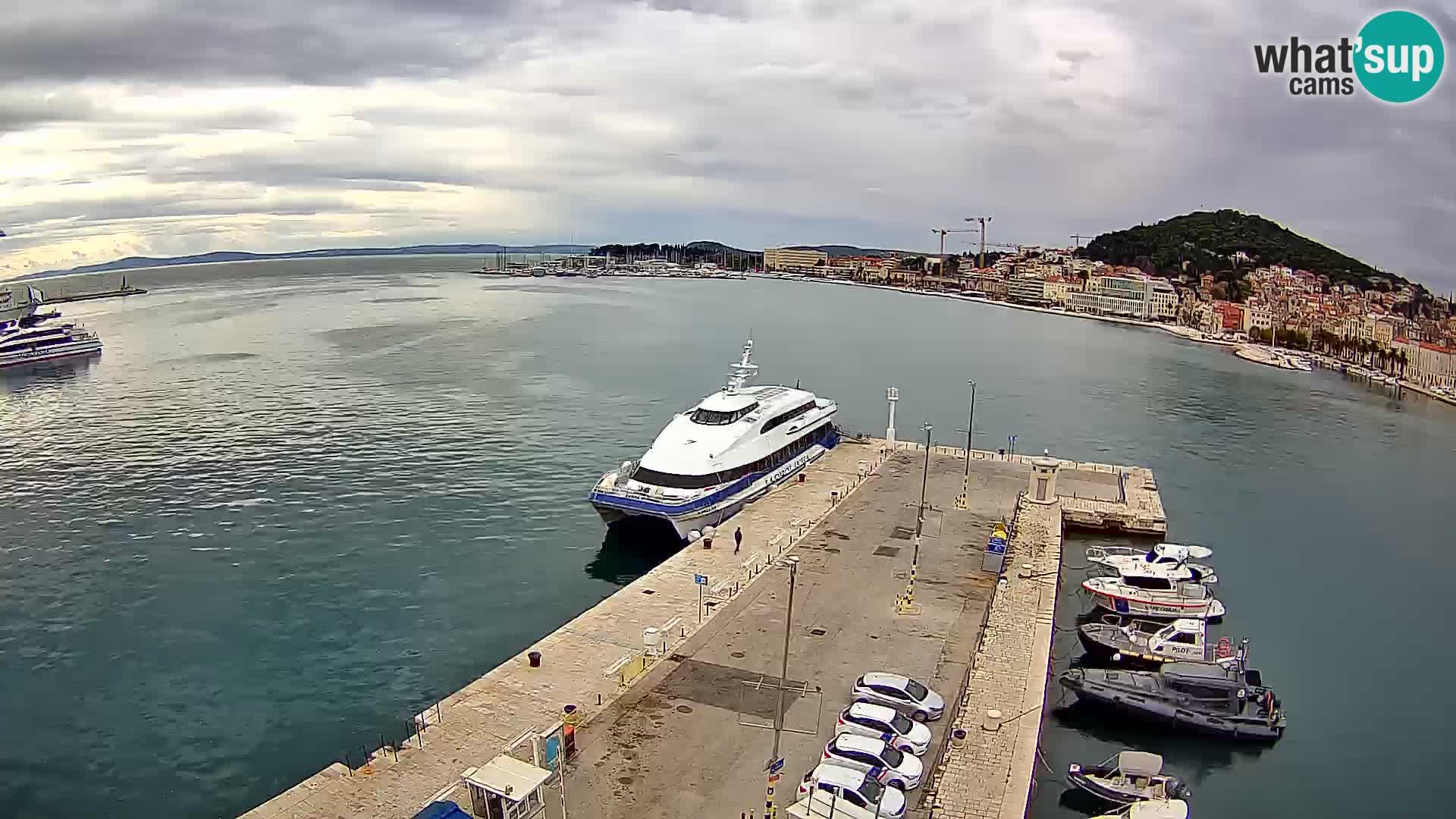 Split Riva Live webcam panorama