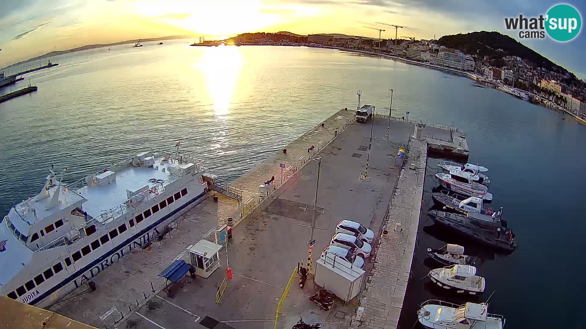 Split Riva Live webcam panorama