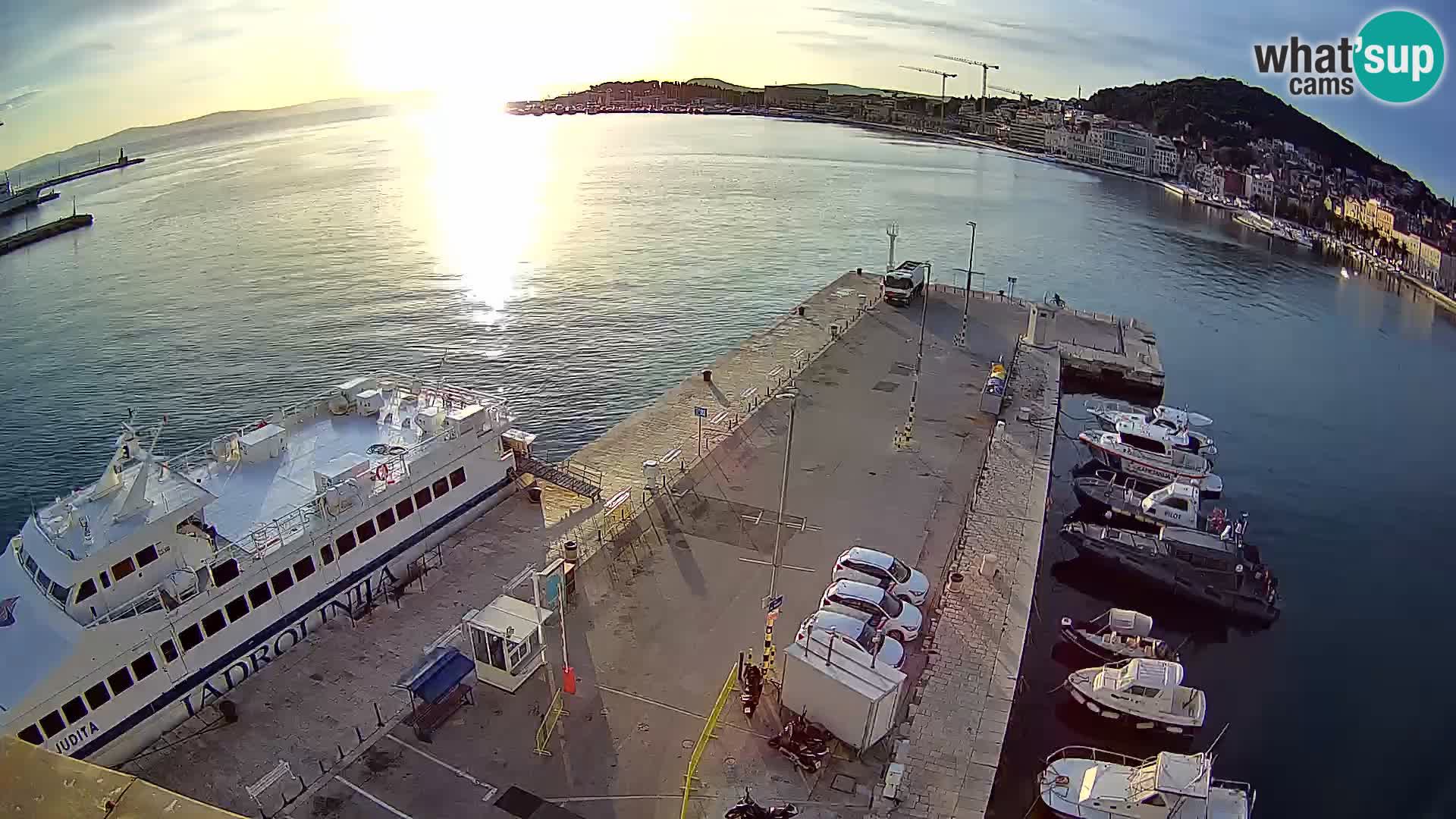 Webcam live Spalato riva e porto