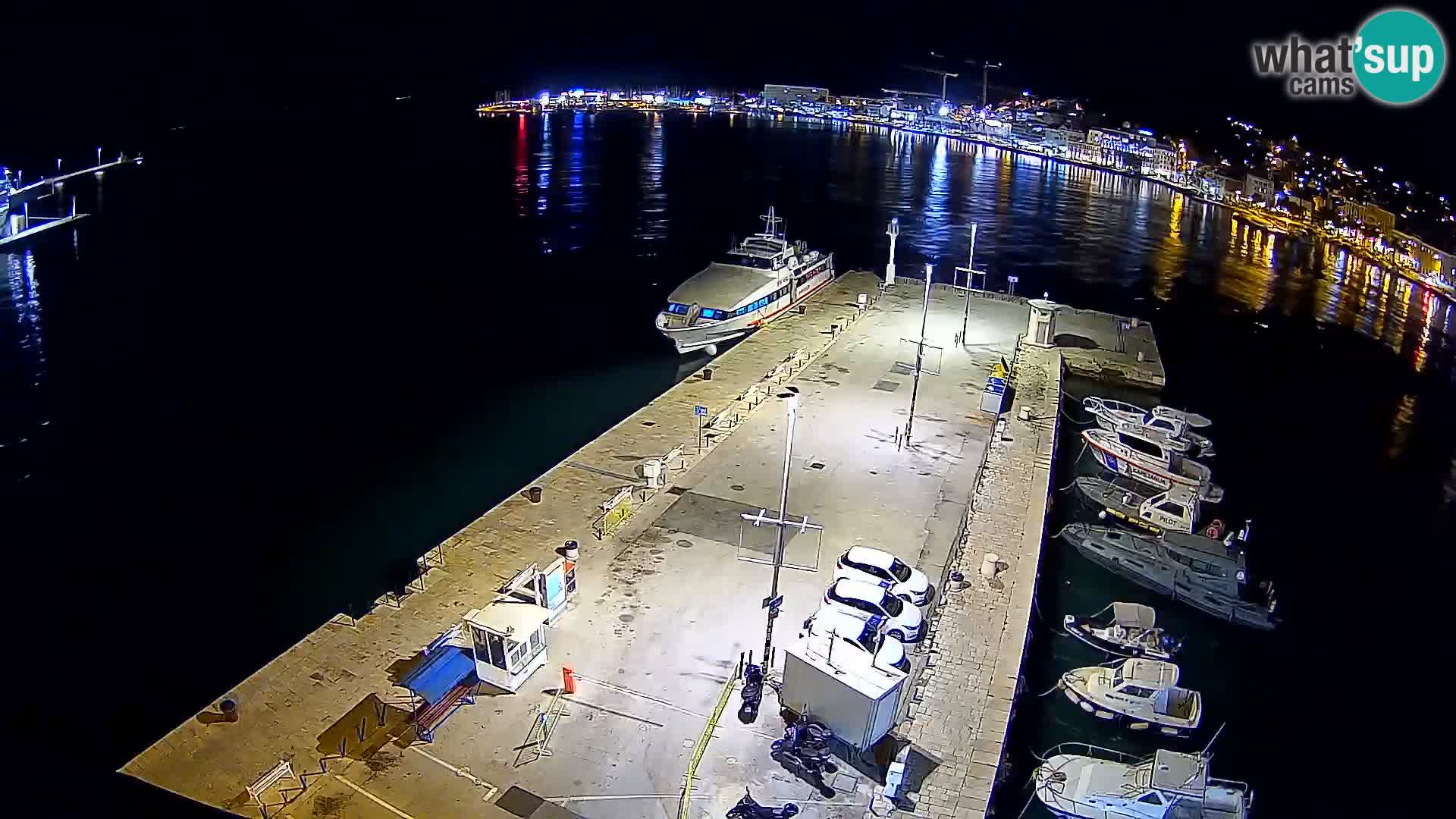 Webcam live Spalato riva e porto