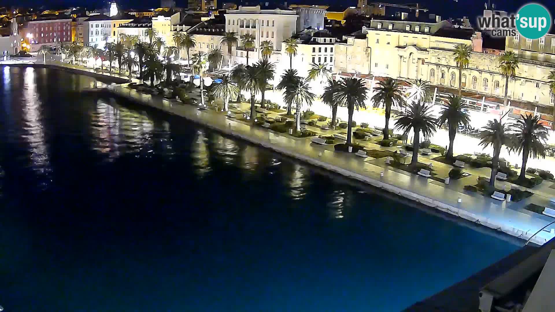 Split Riva Live webcam panorama