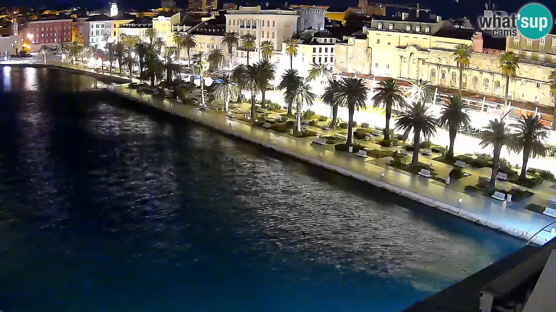 Split Riva Live webcam panorama