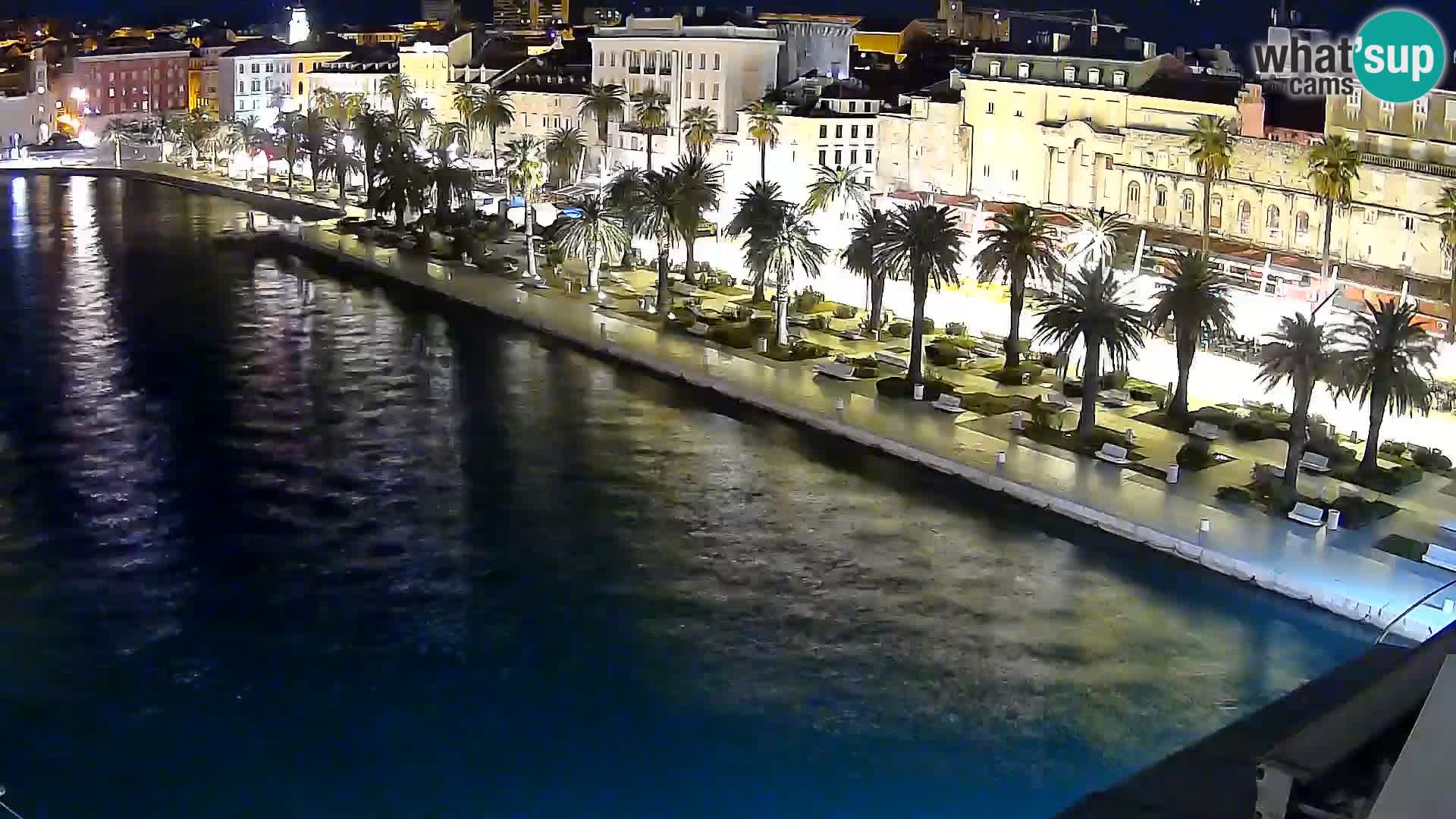 Split Riva Live webcam panorama