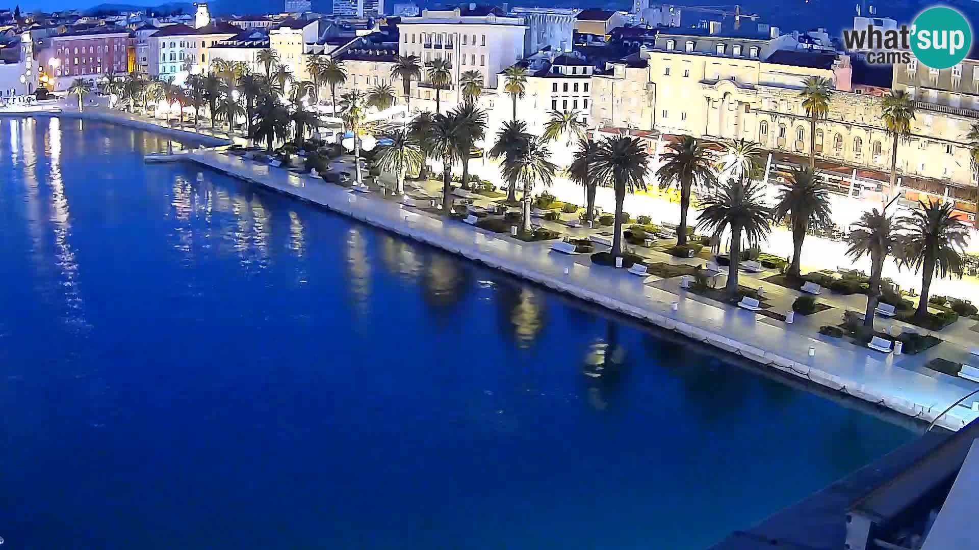 Split Riva Live webcam panorama