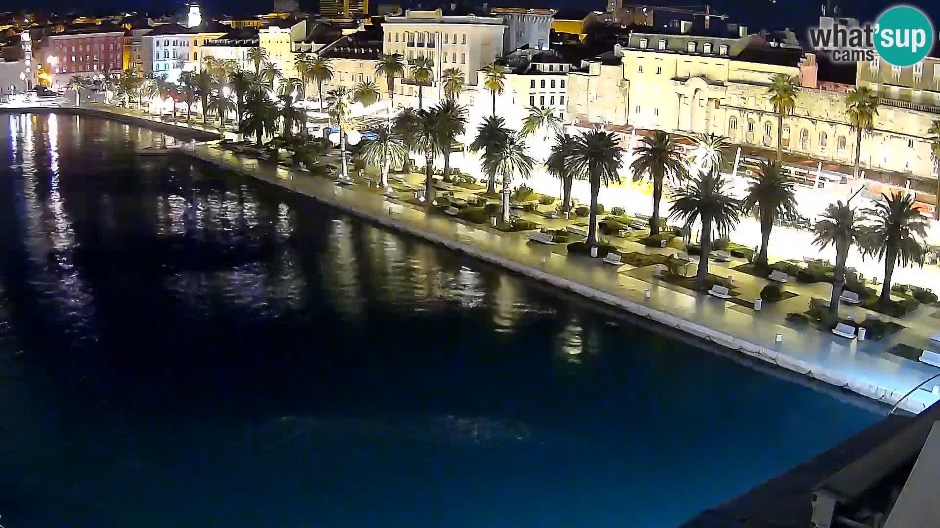 Split Riva Live webcam panorama