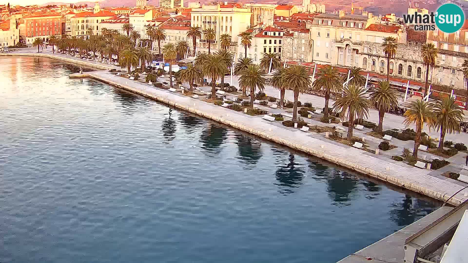 Split Riva Live webcam panorama