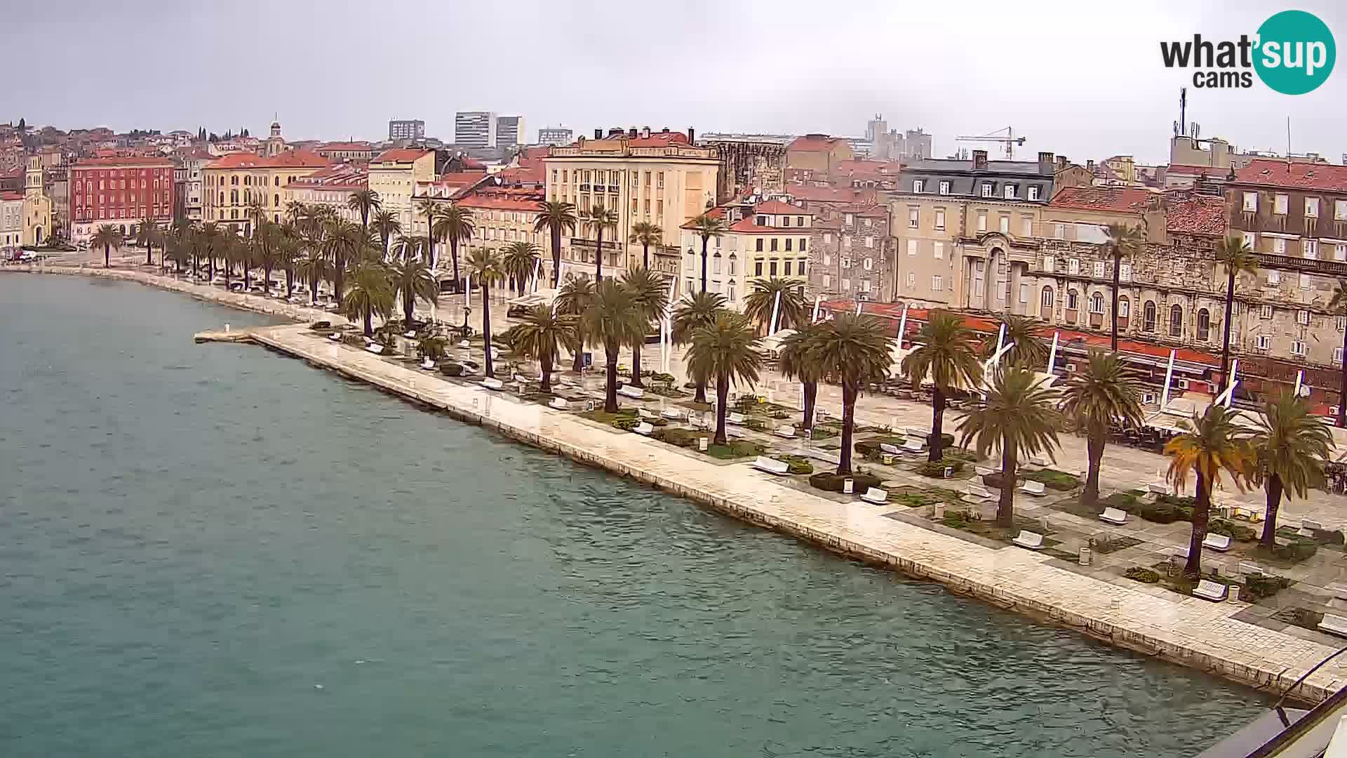 Split Riva Live webcam panorama