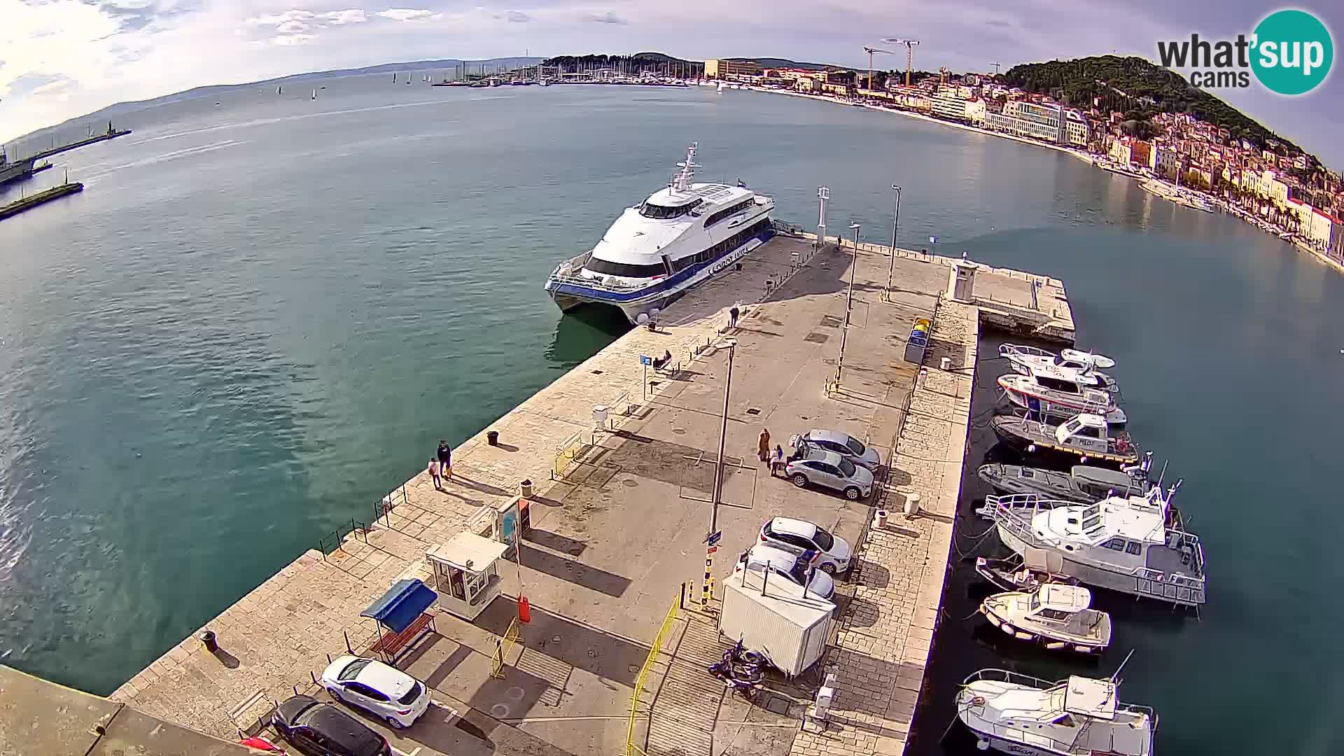 Webcam LIVE Split riva and port