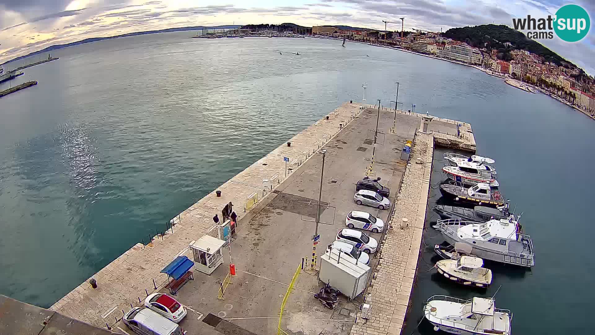 Split Riva Live webcam panorama