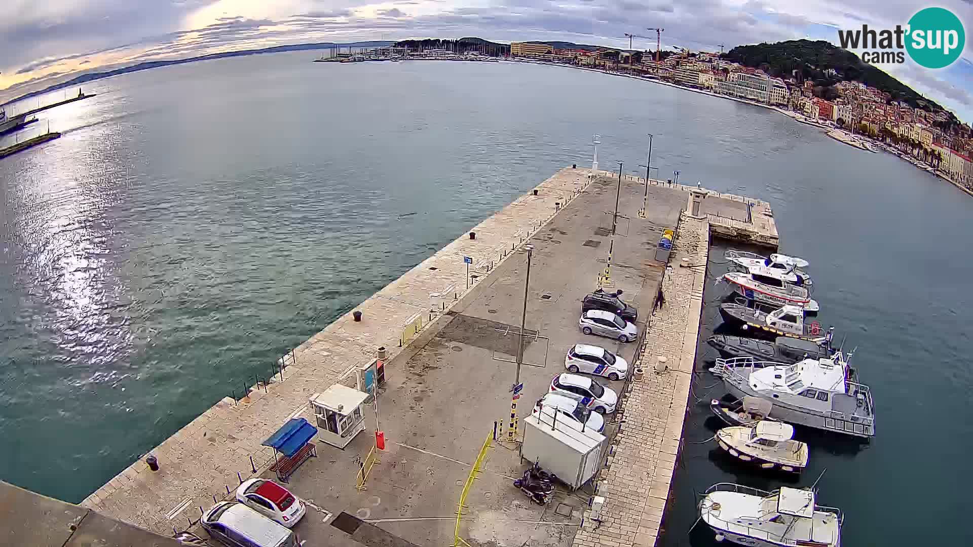 Webcam LIVE Split riva and port