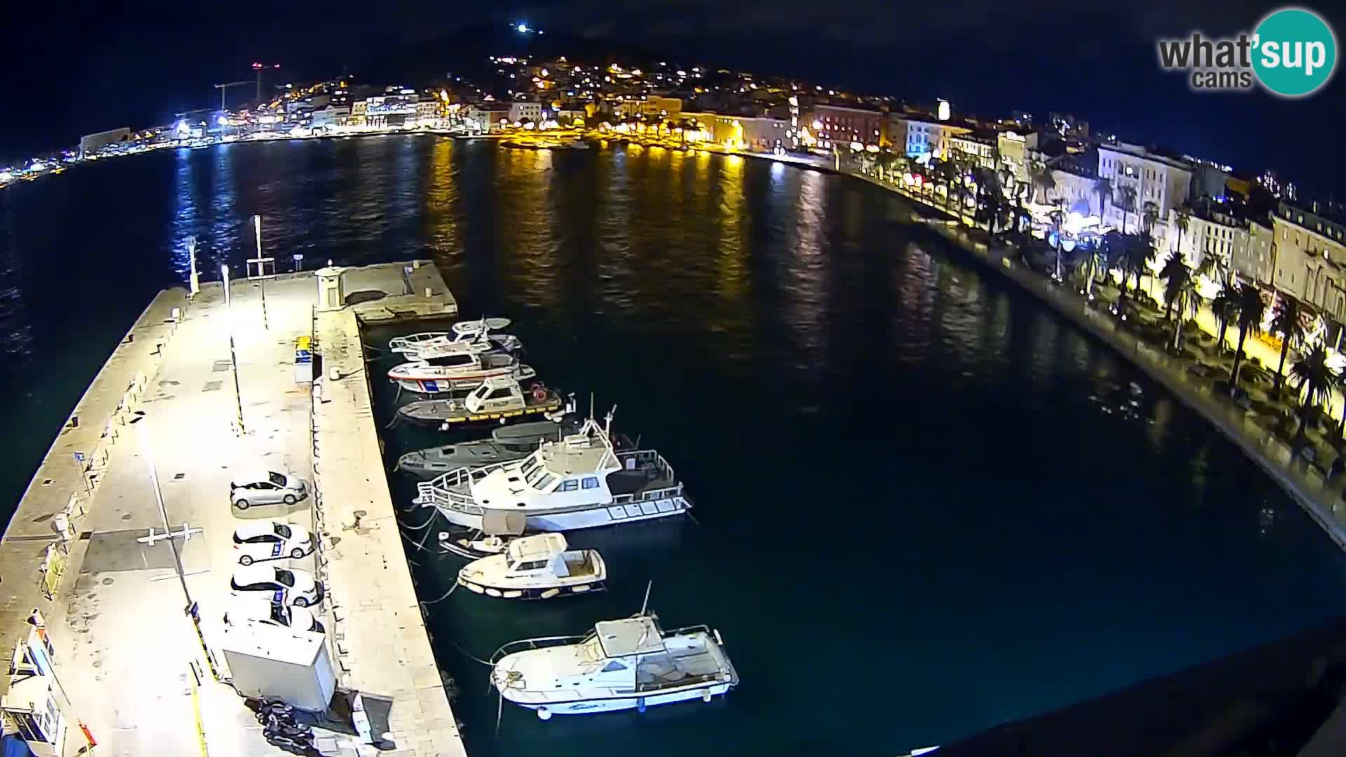 Webcam live Spalato riva e porto