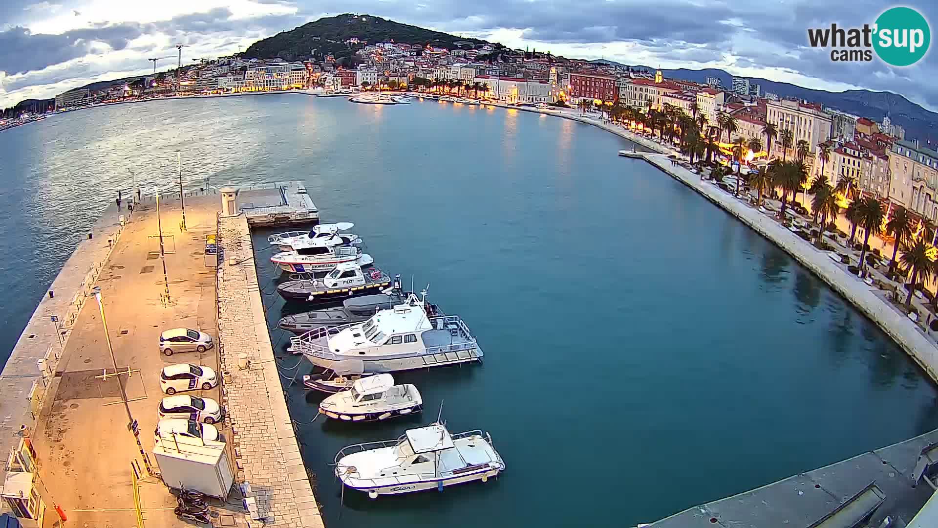 Split v živo panoramska kamera