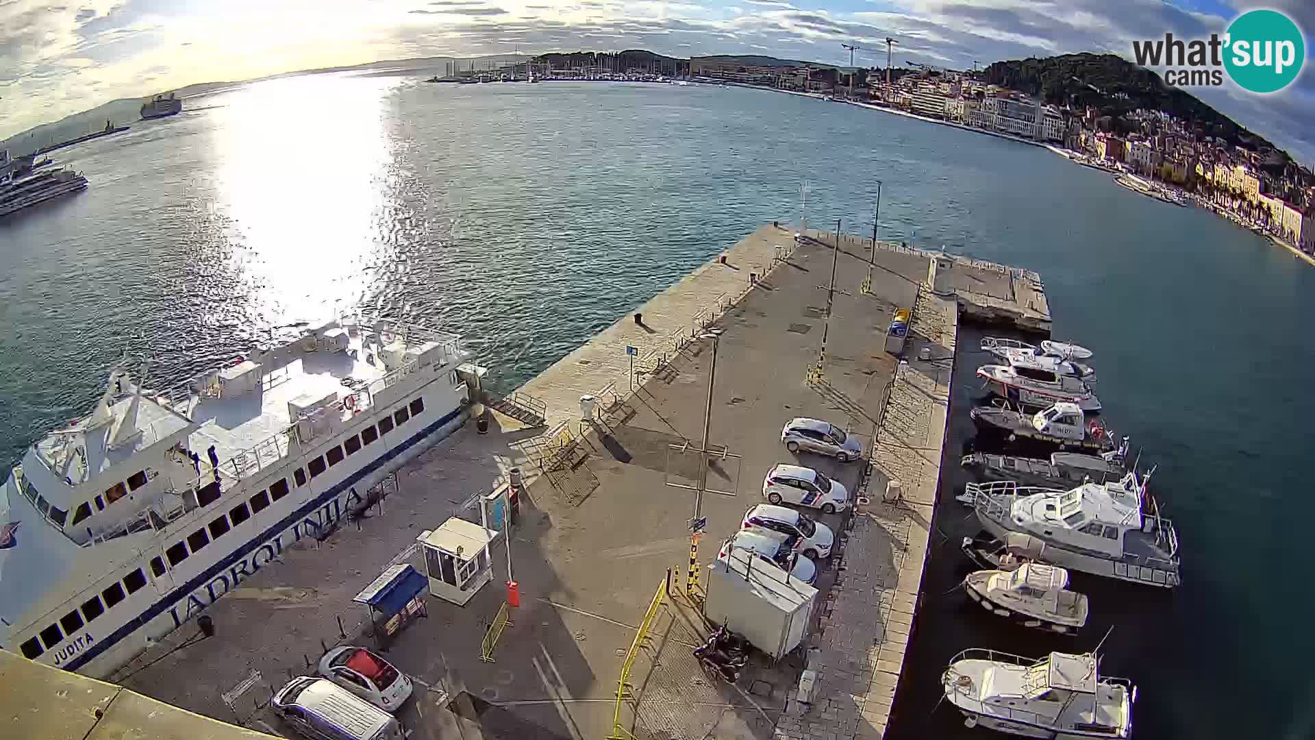 Webcam LIVE Split riva and port