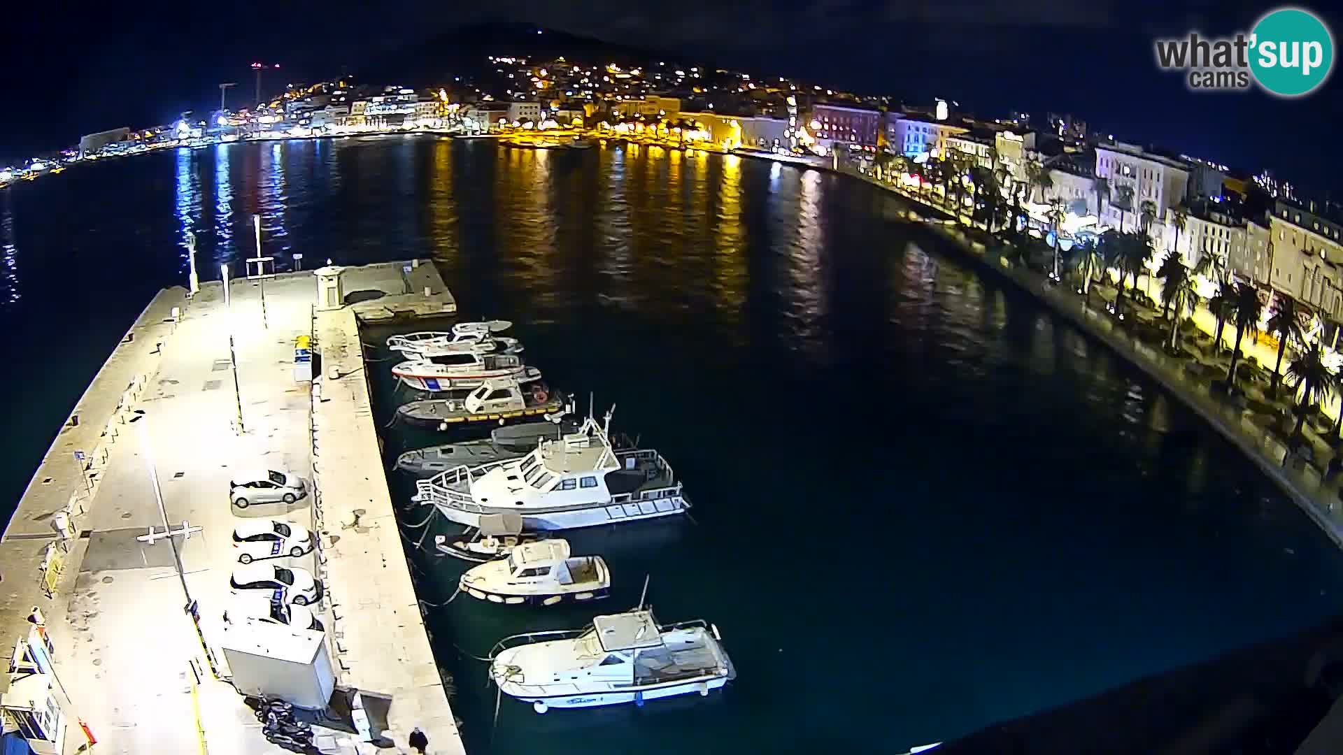 Webcam live Spalato riva e porto