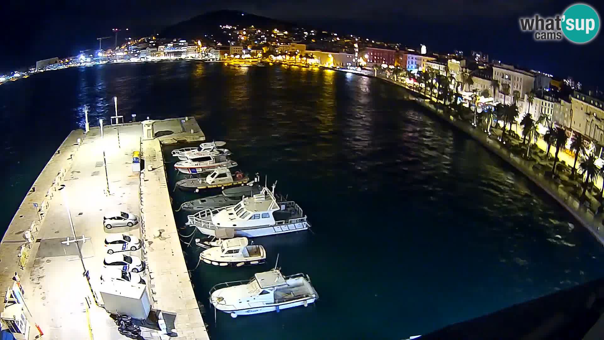 Split Riva Live webcam panorama