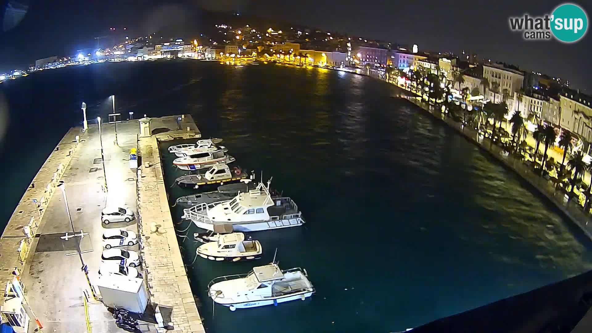 Split Riva Live webcam panorama