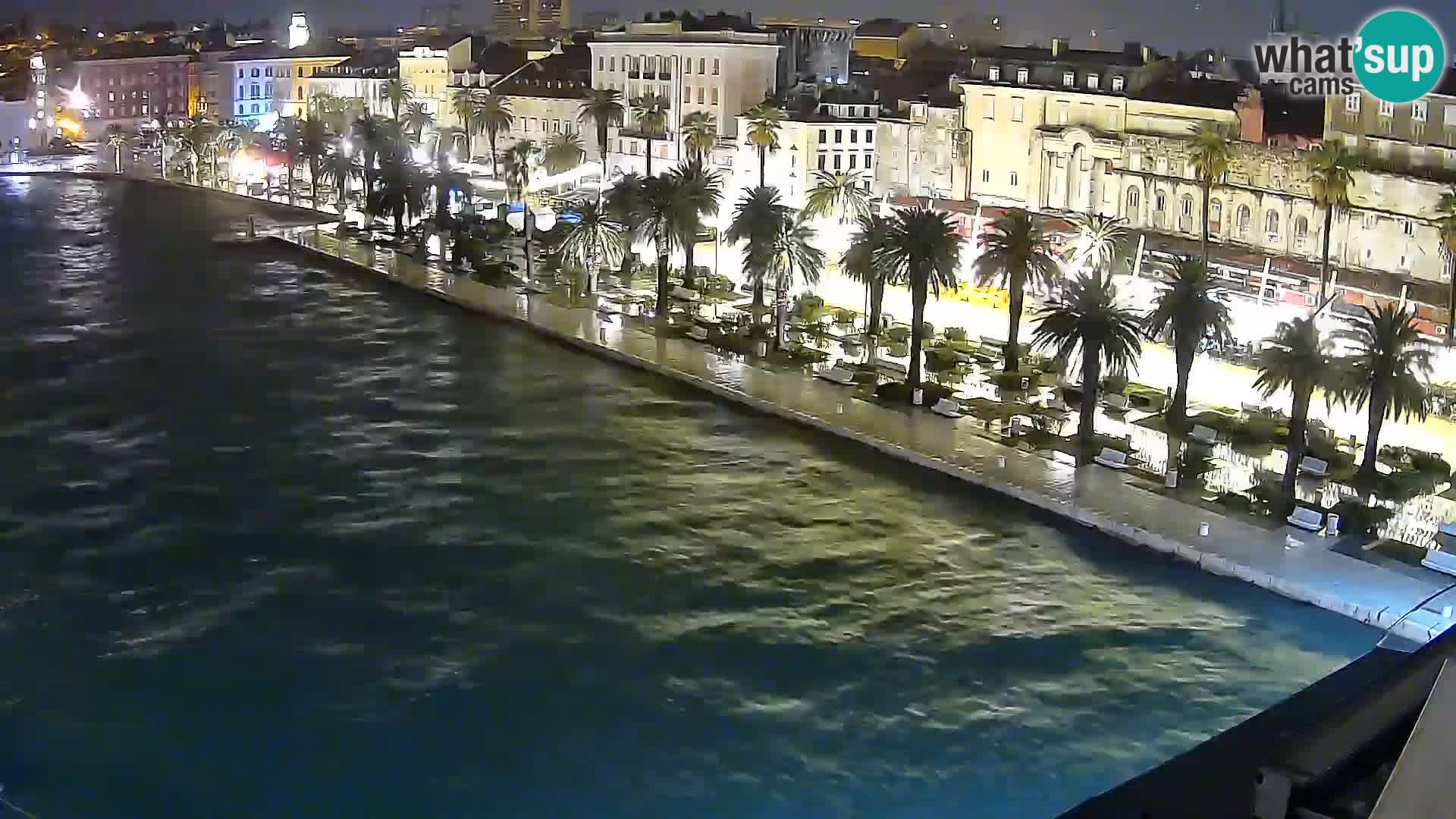 Split Riva Live webcam panorama