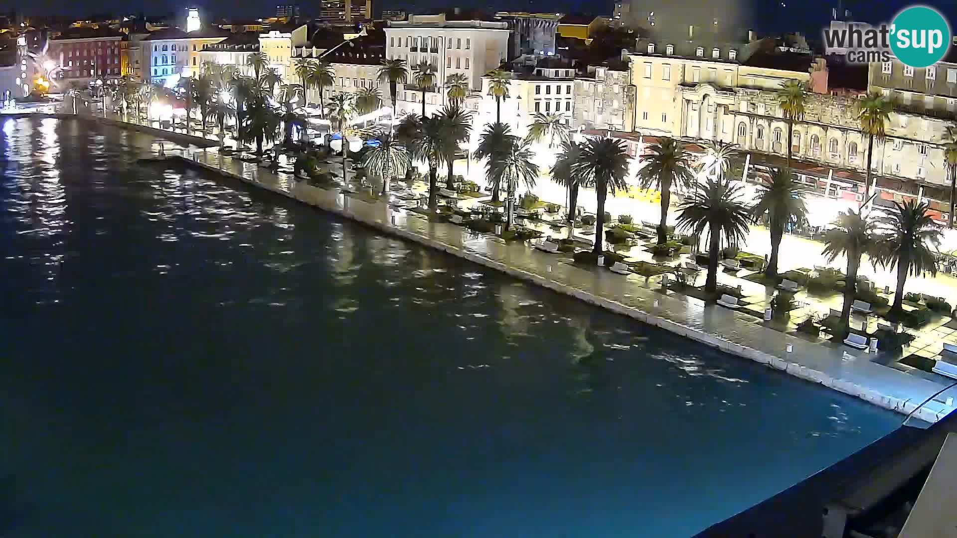 Split Riva Live webcam panorama