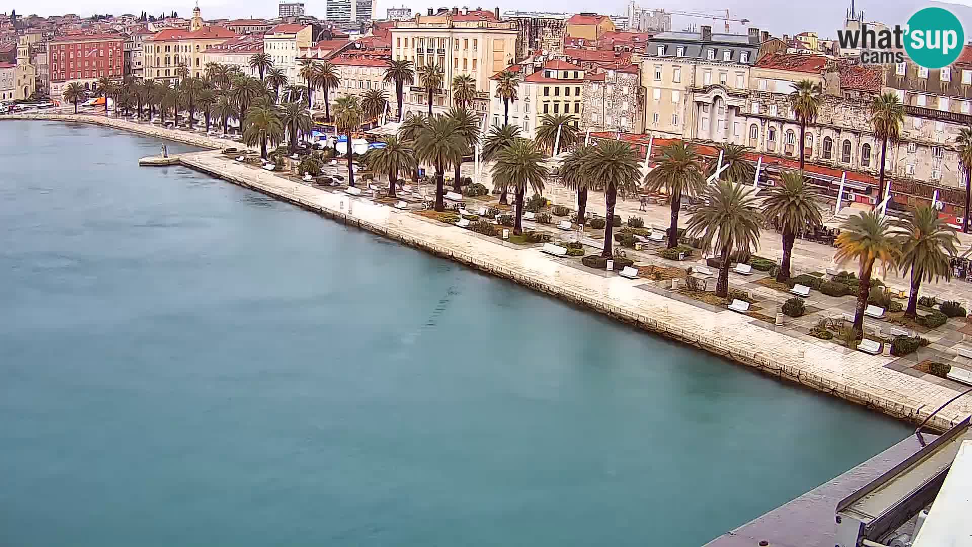 Split Riva Live webcam panorama