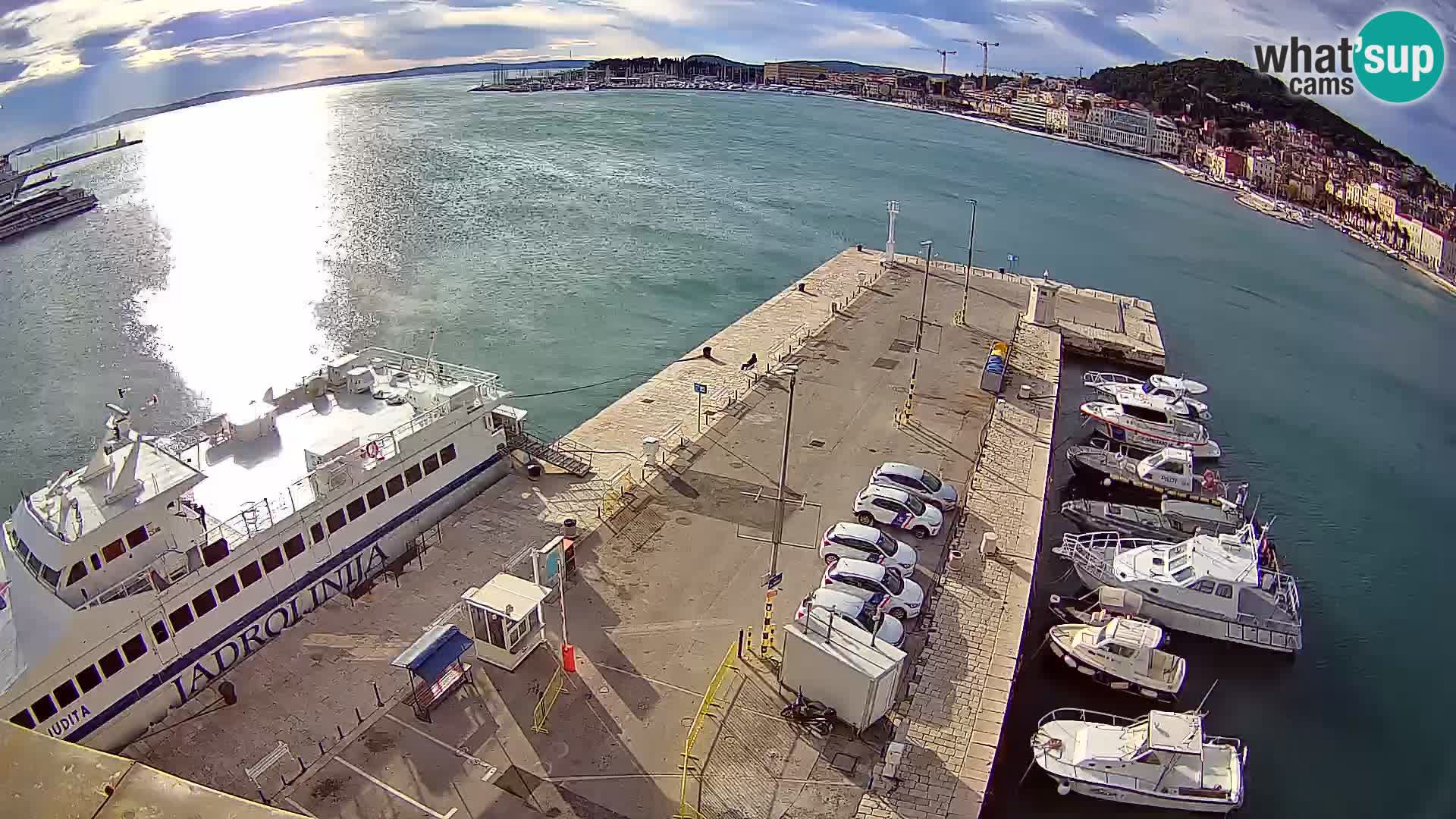 Split Riva Live webcam panorama