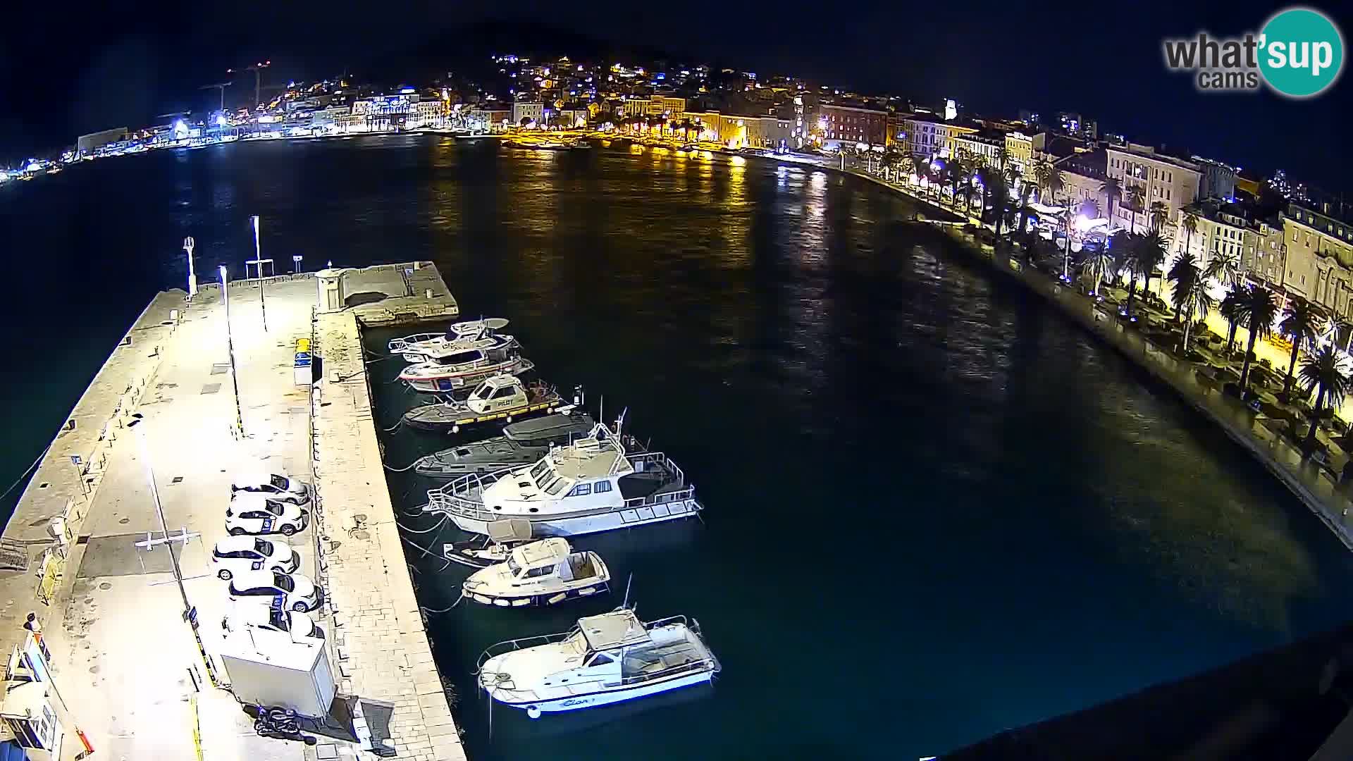 Webcam live Spalato riva e porto