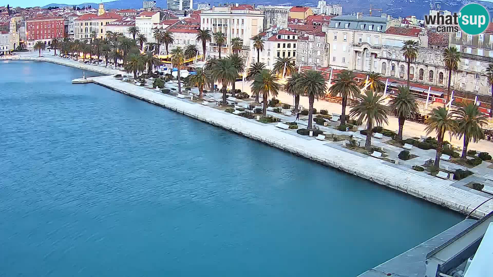 Split Riva Live webcam panorama