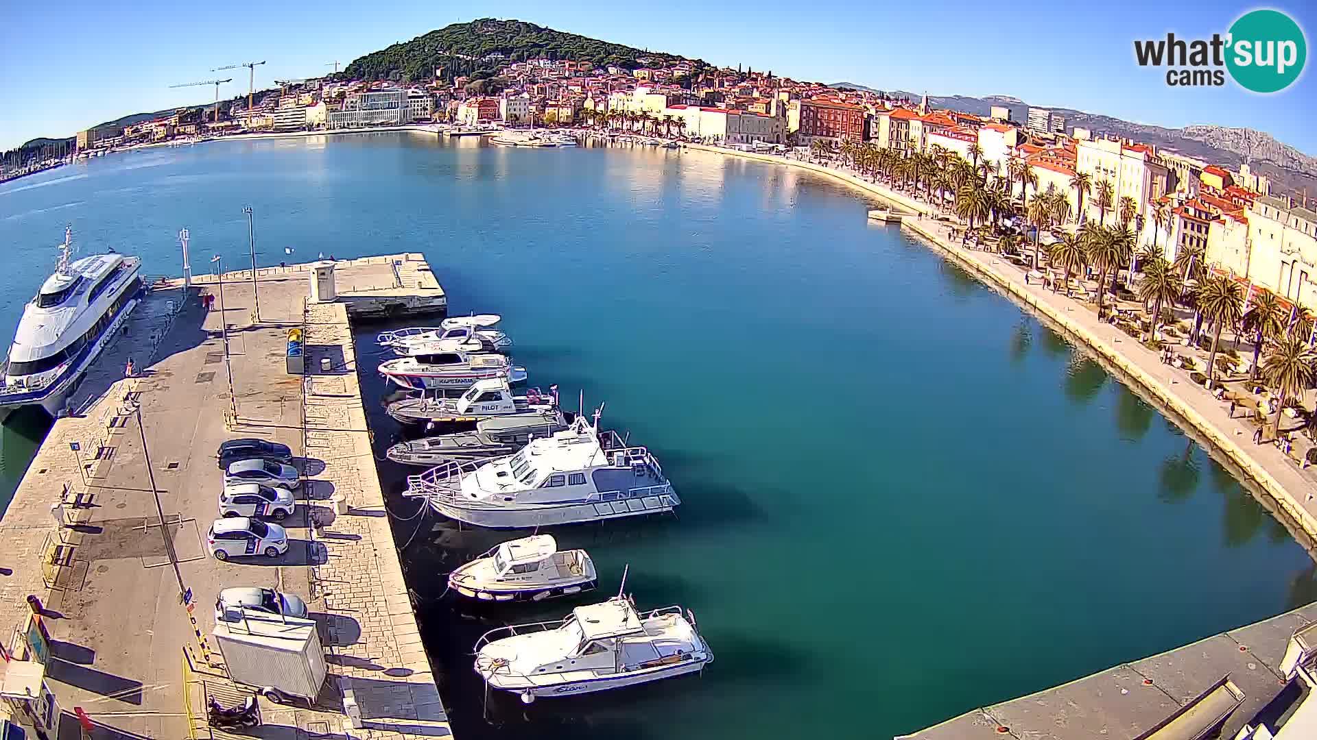 Split Riva Live webcam panorama