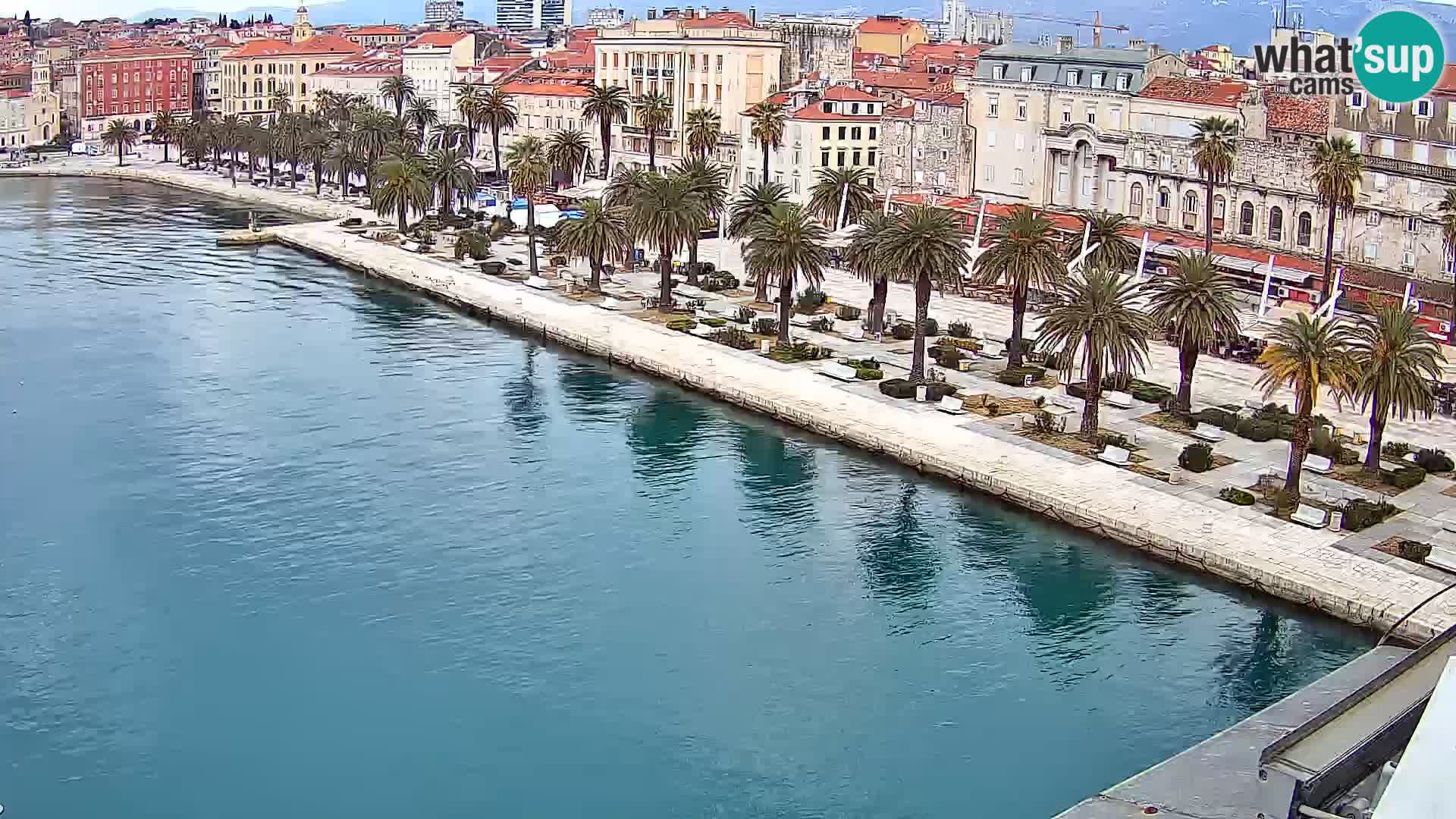 Split Riva Live webcam panorama