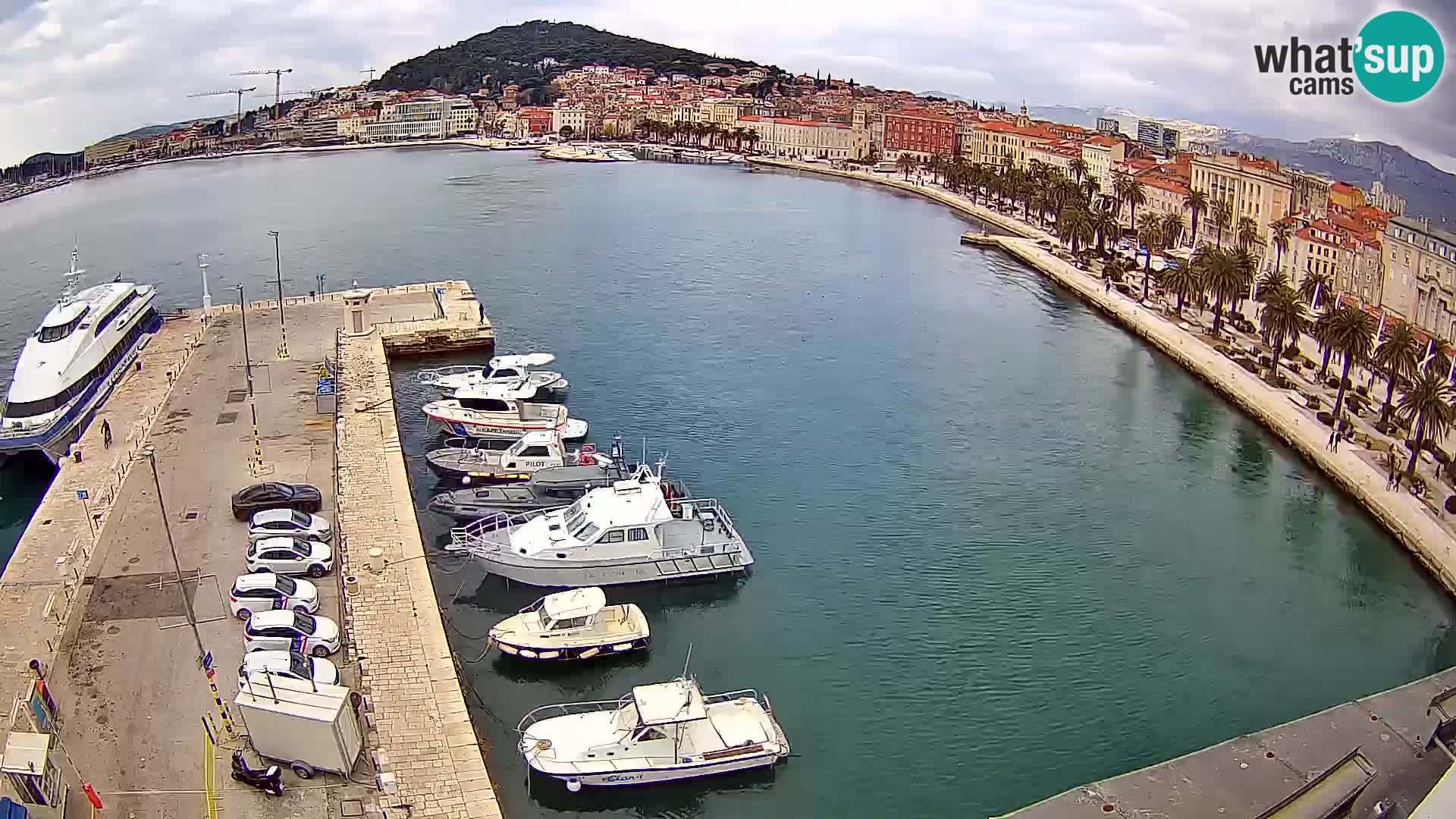 Split Riva Live webcam panorama