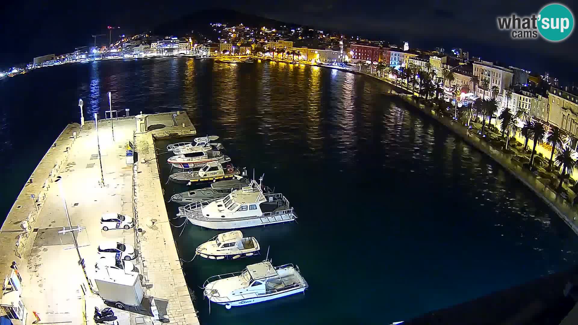 Webcam live Spalato riva e porto