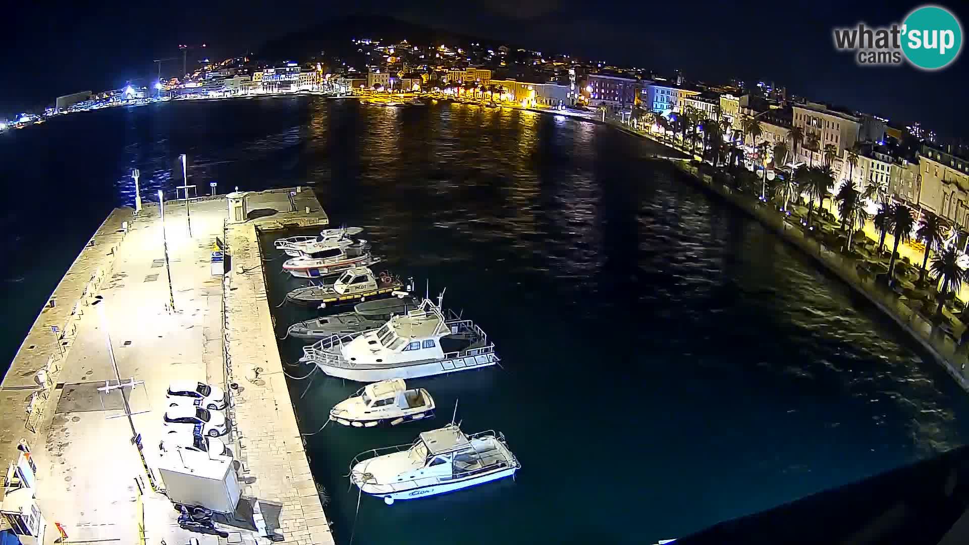 Split Riva Live webcam panorama