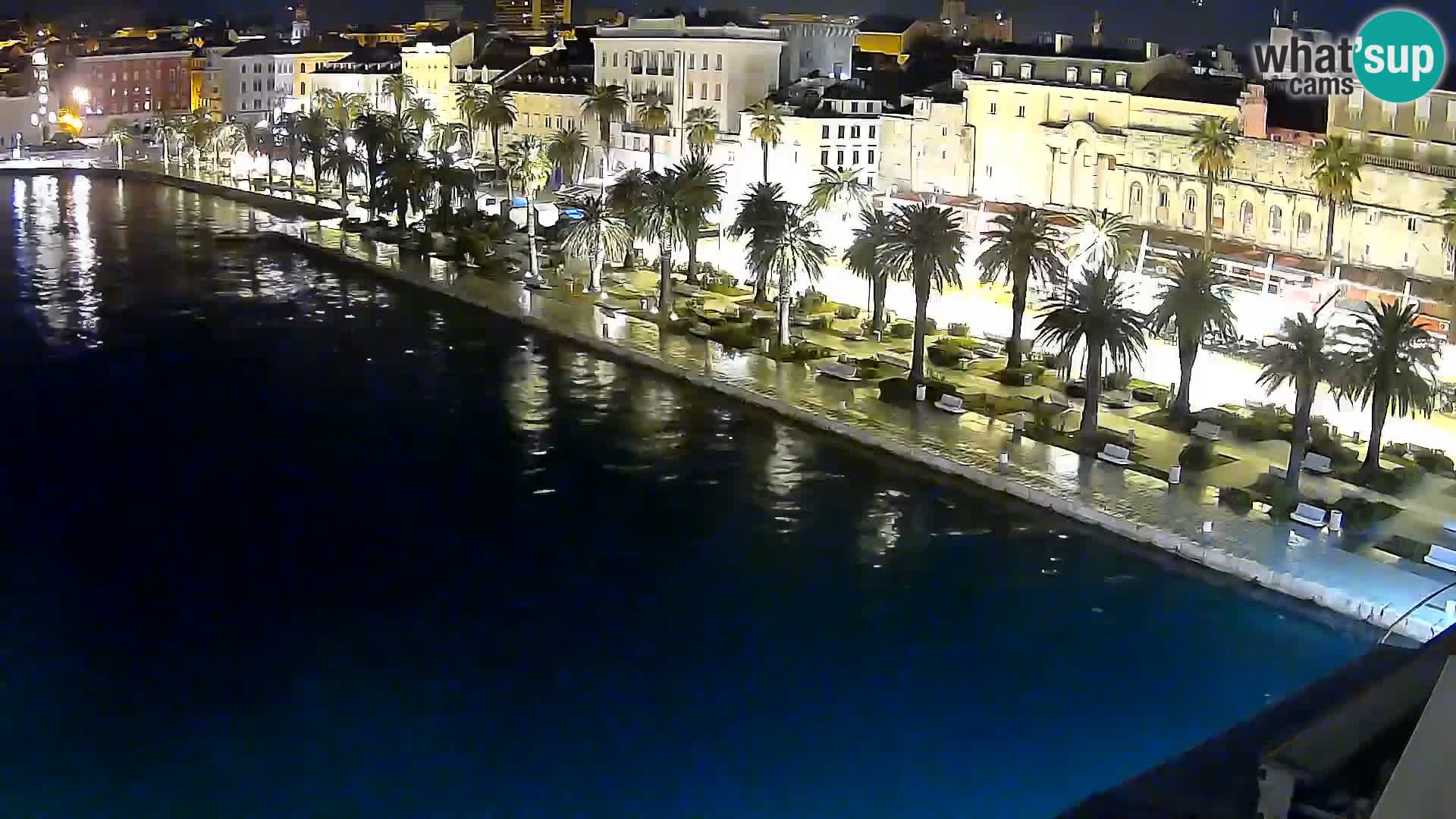 Webcam live Spalato riva e porto