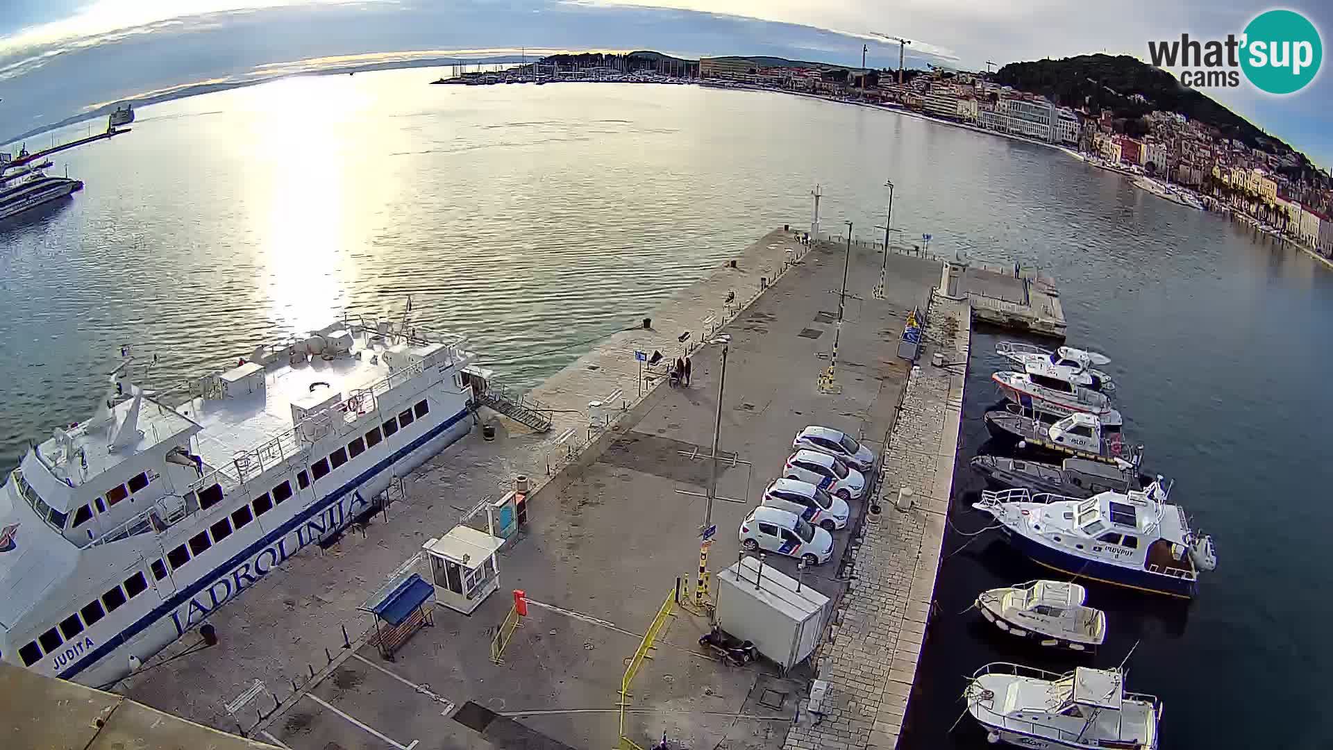 Webcam LIVE Split riva and port