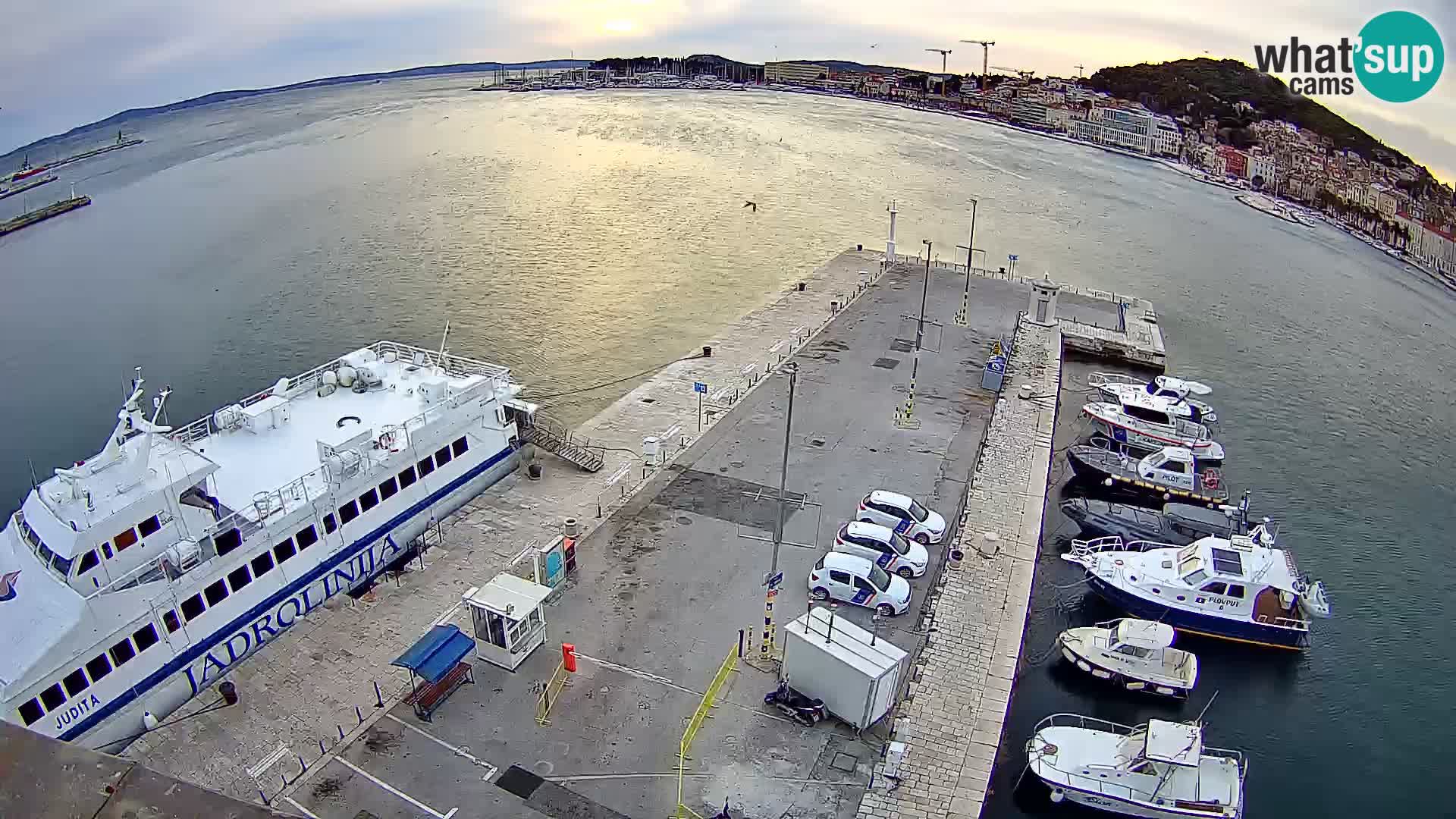 Split Riva Live webcam panorama