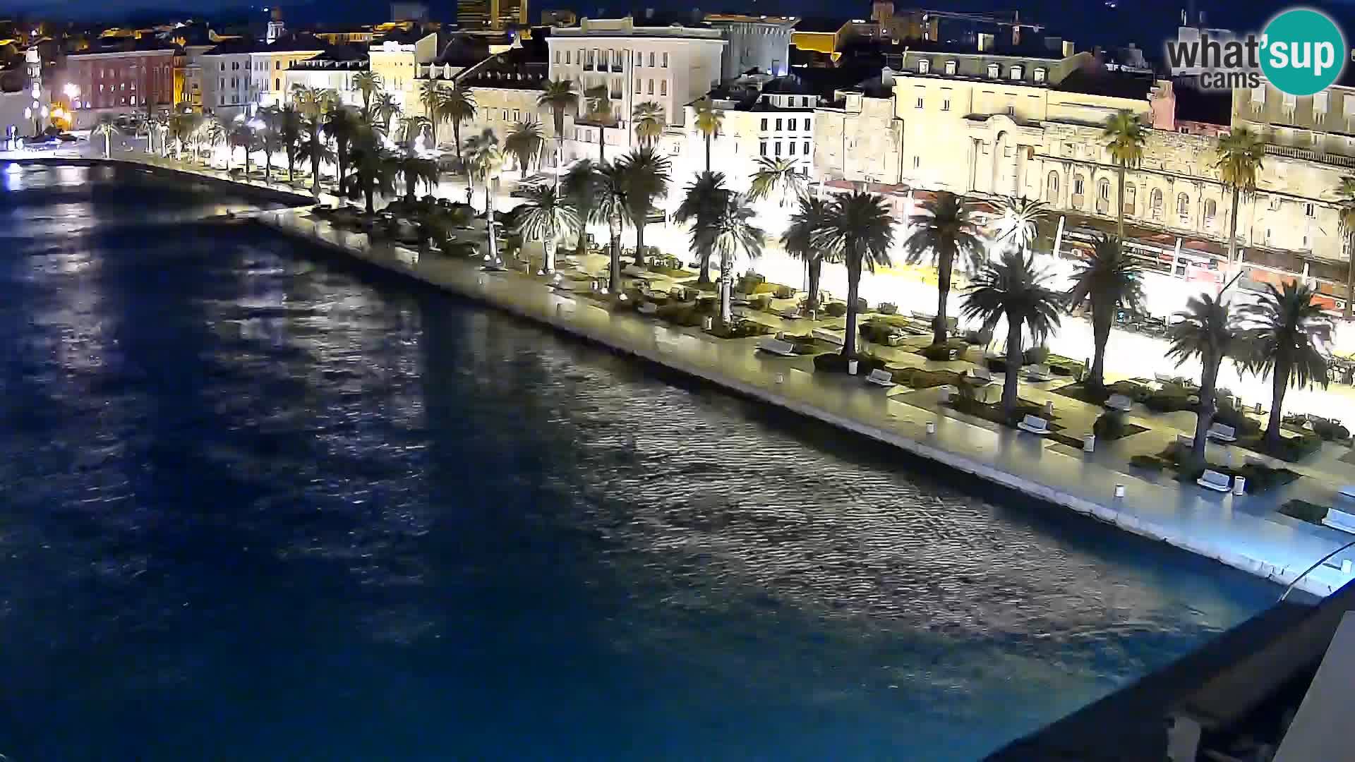 Split Riva Live webcam panorama