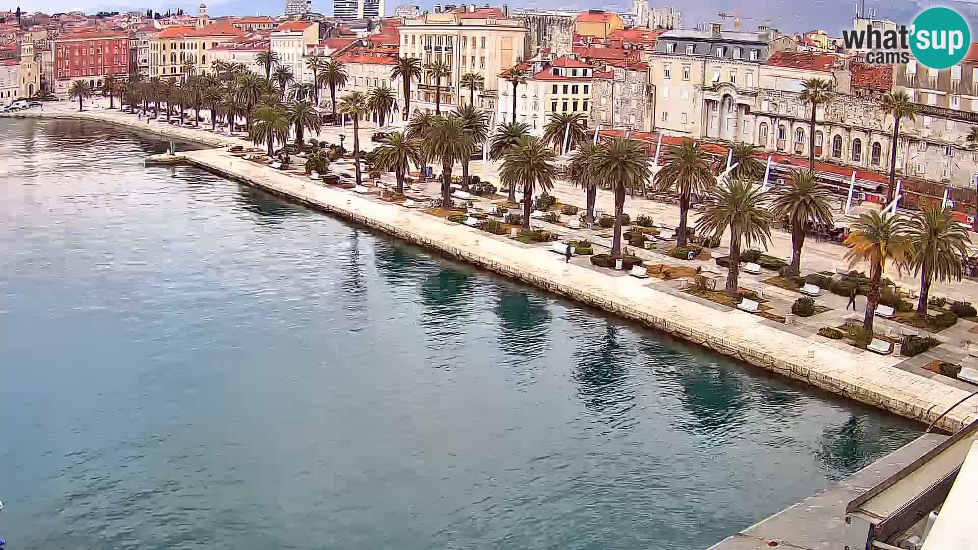 Split Riva Live webcam panorama