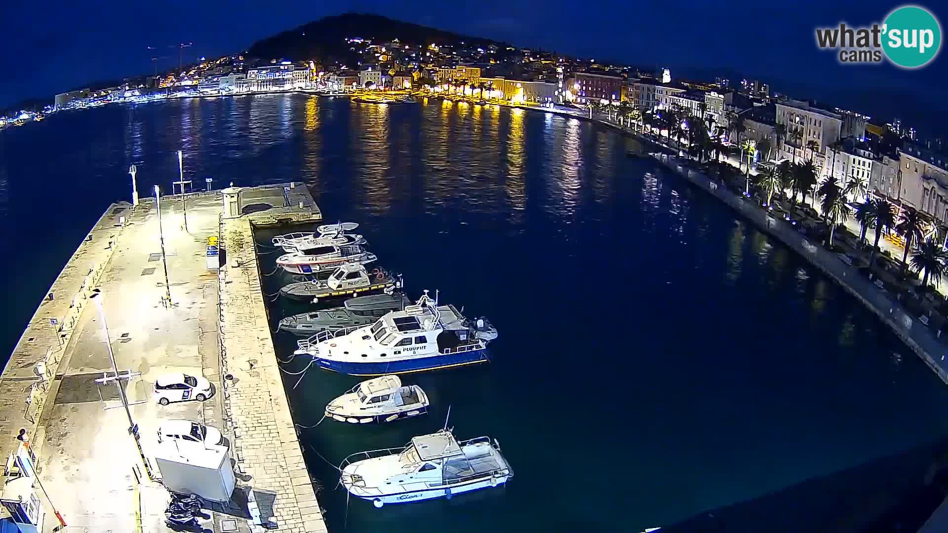 Webcam live Spalato riva e porto