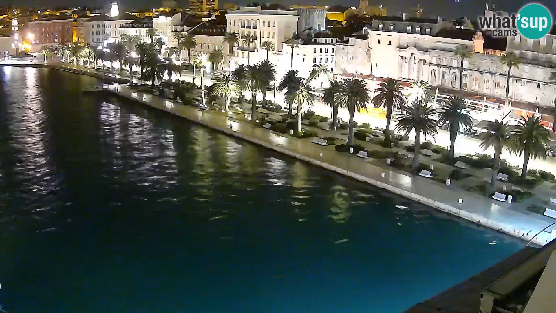 Split Riva Live webcam panorama