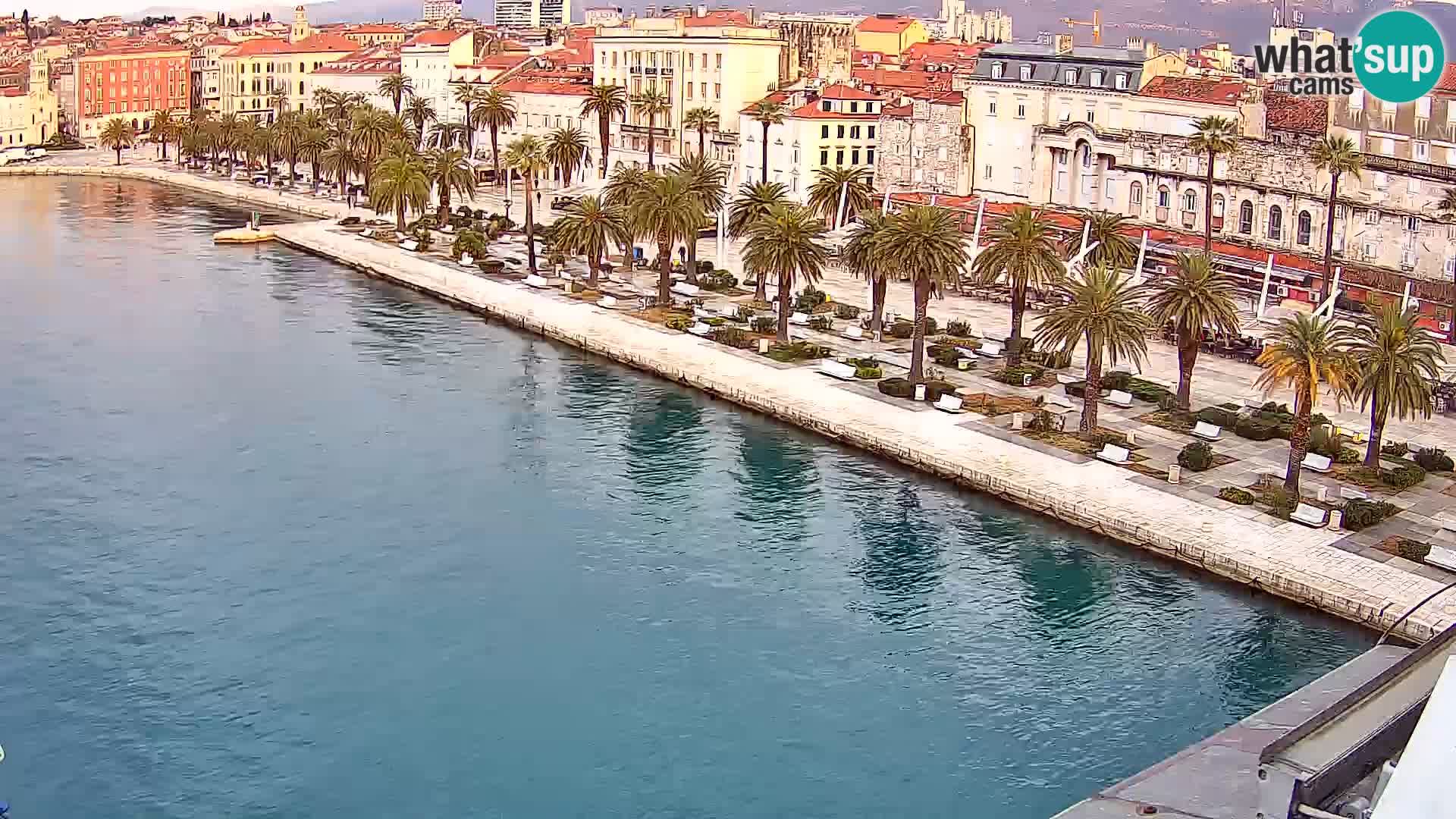 Split Riva Live webcam panorama