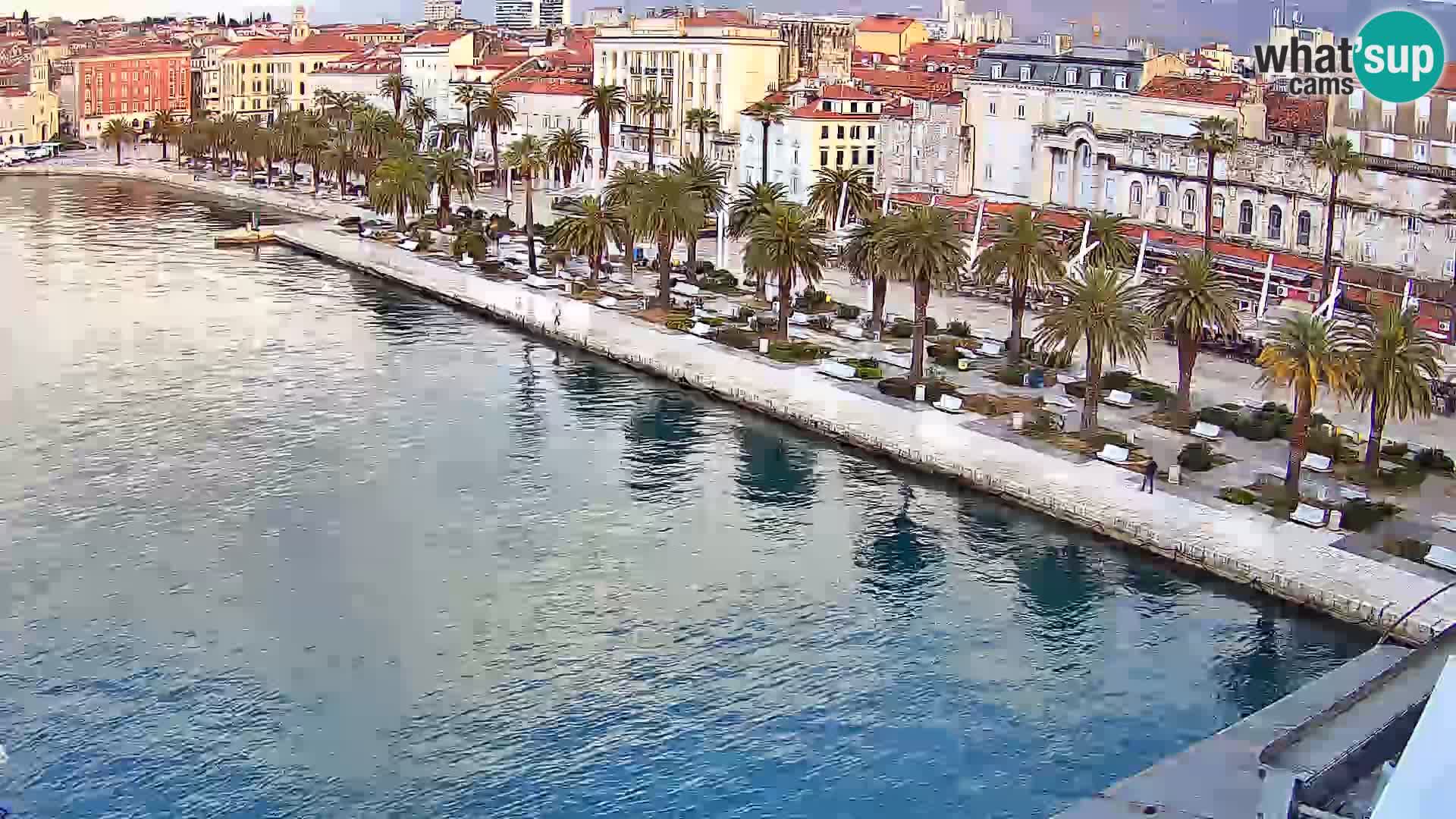 Split Riva Live webcam panorama