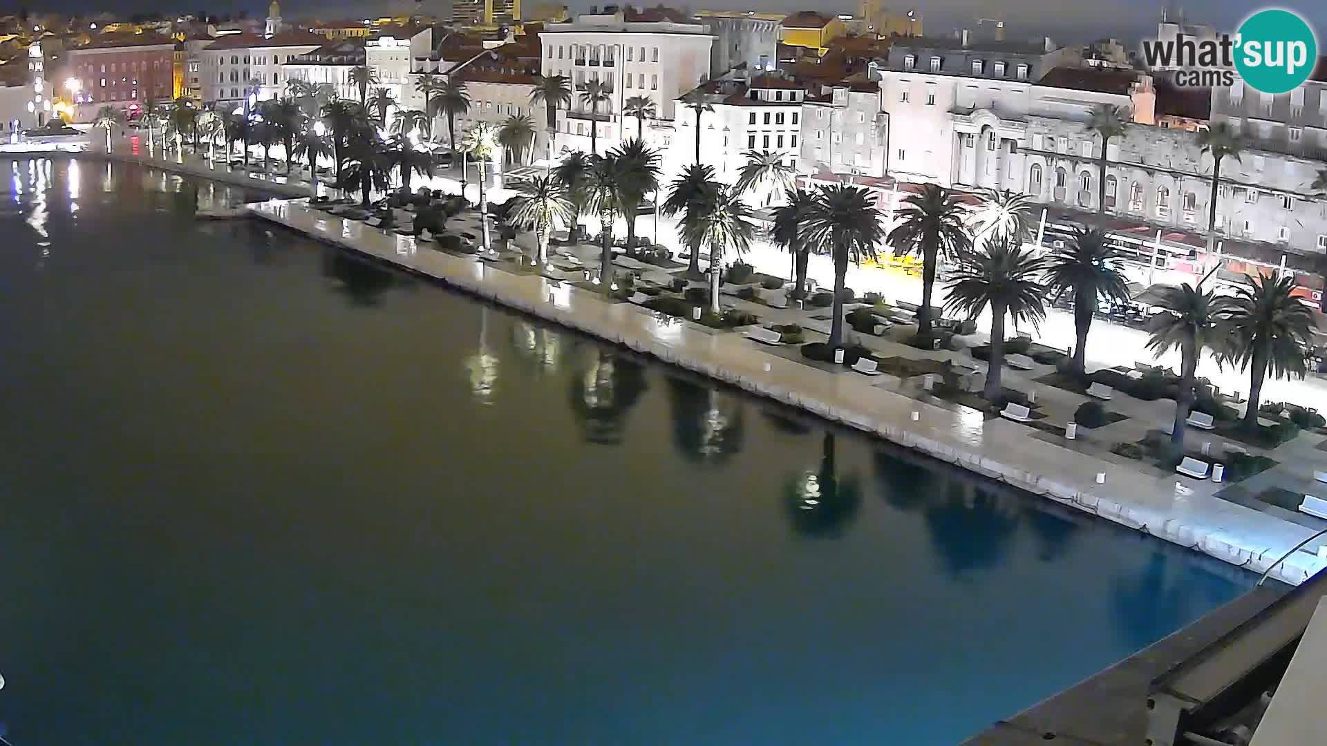 Split Riva Live webcam panorama