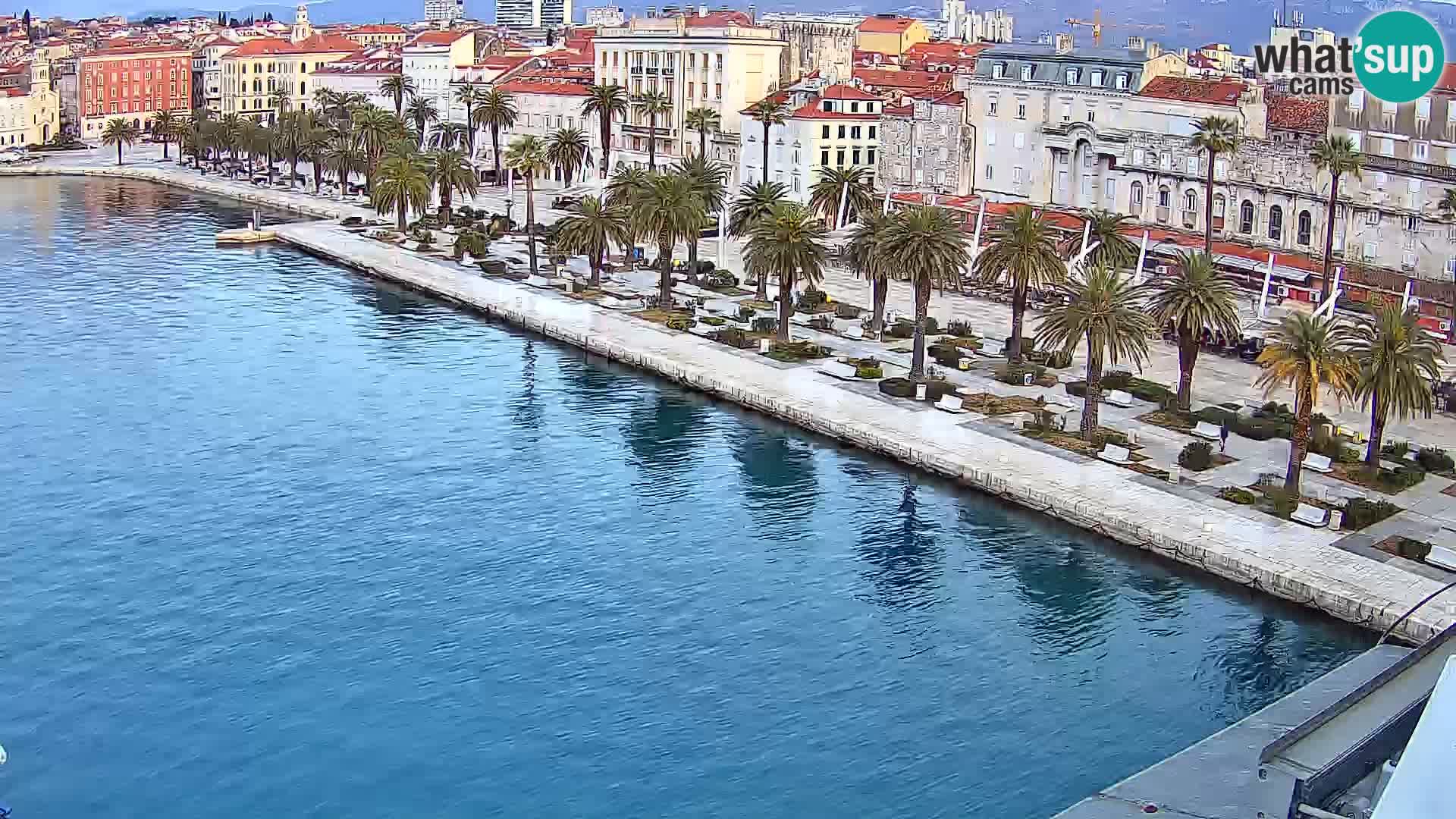 Split Riva Live webcam panorama