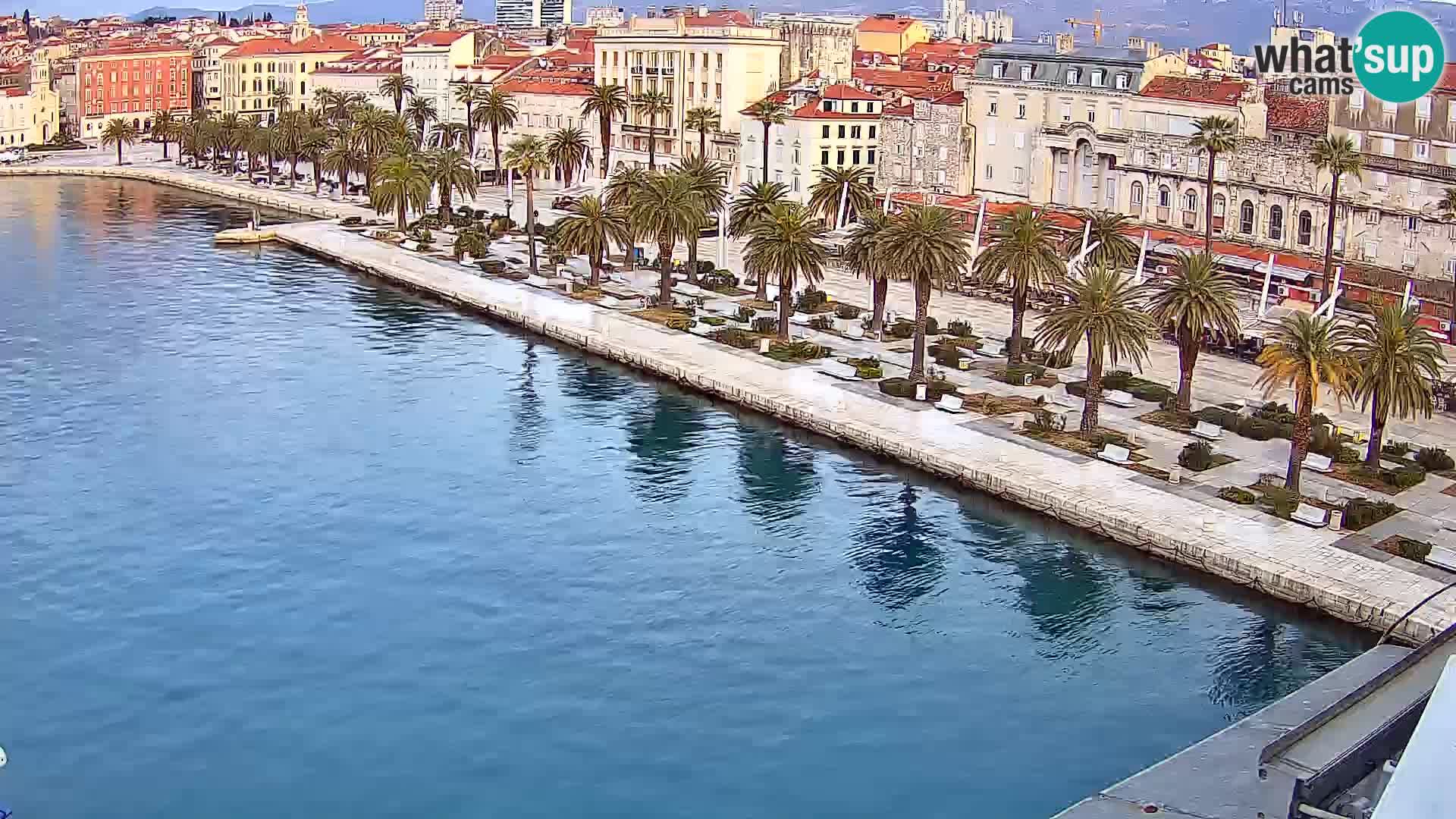 Split Riva Live webcam panorama