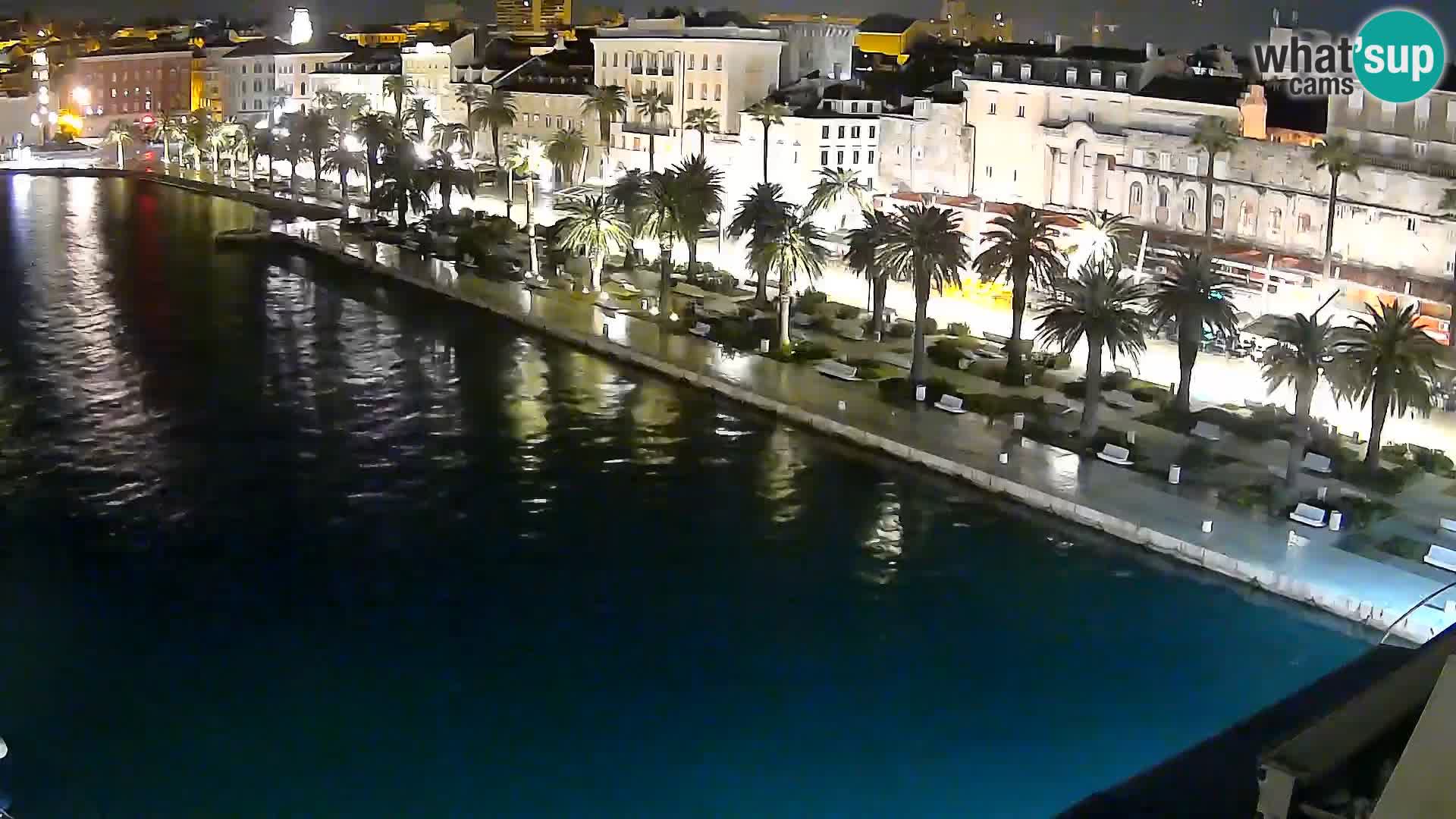 Split Riva Live webcam panorama