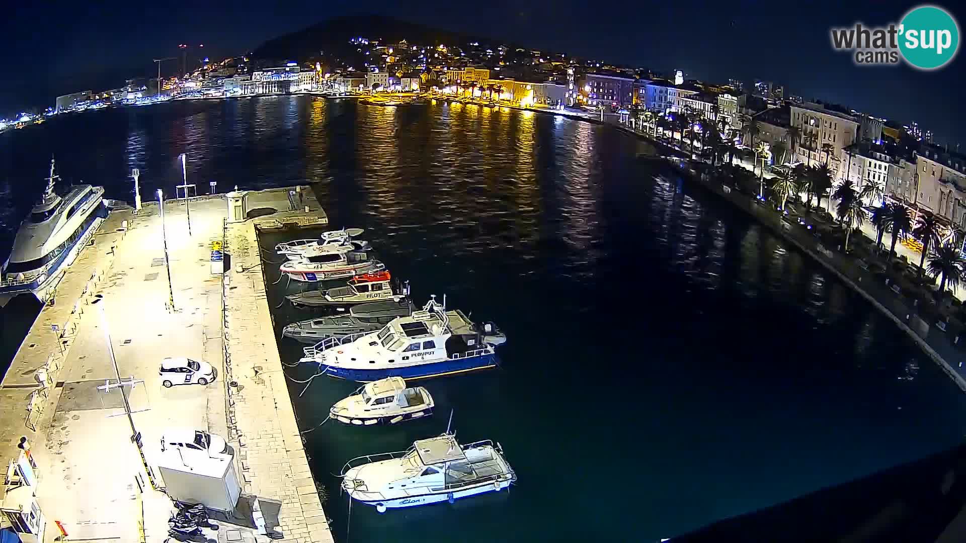 Split Riva Live webcam panorama