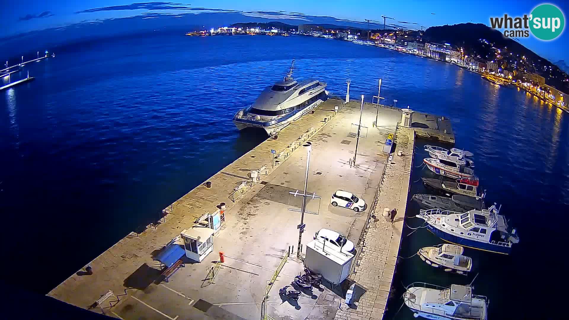 Webcam live Spalato riva e porto