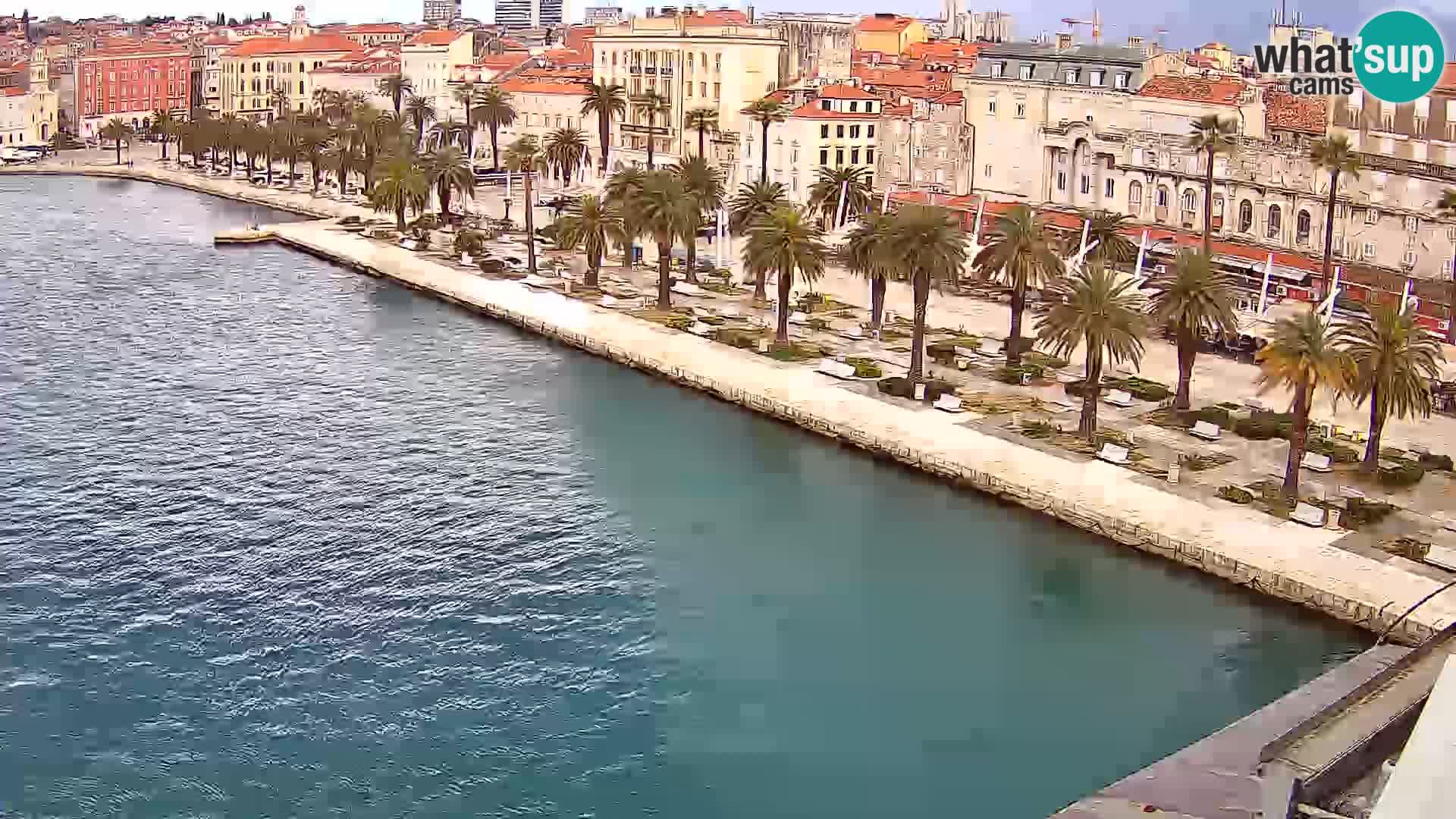 Split Riva Live webcam panorama